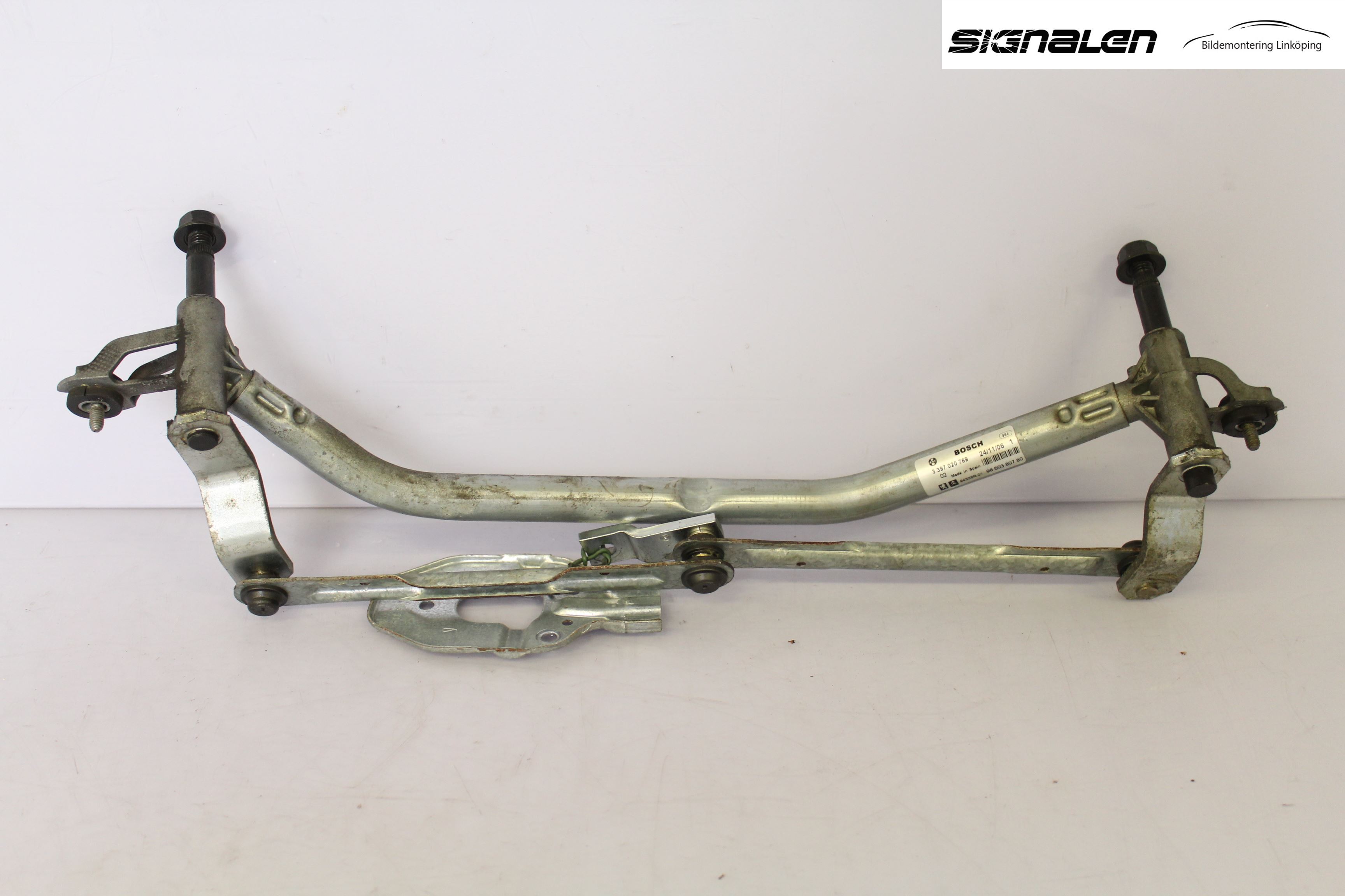 Peugeot 207 Torkarmekanism Vindruta