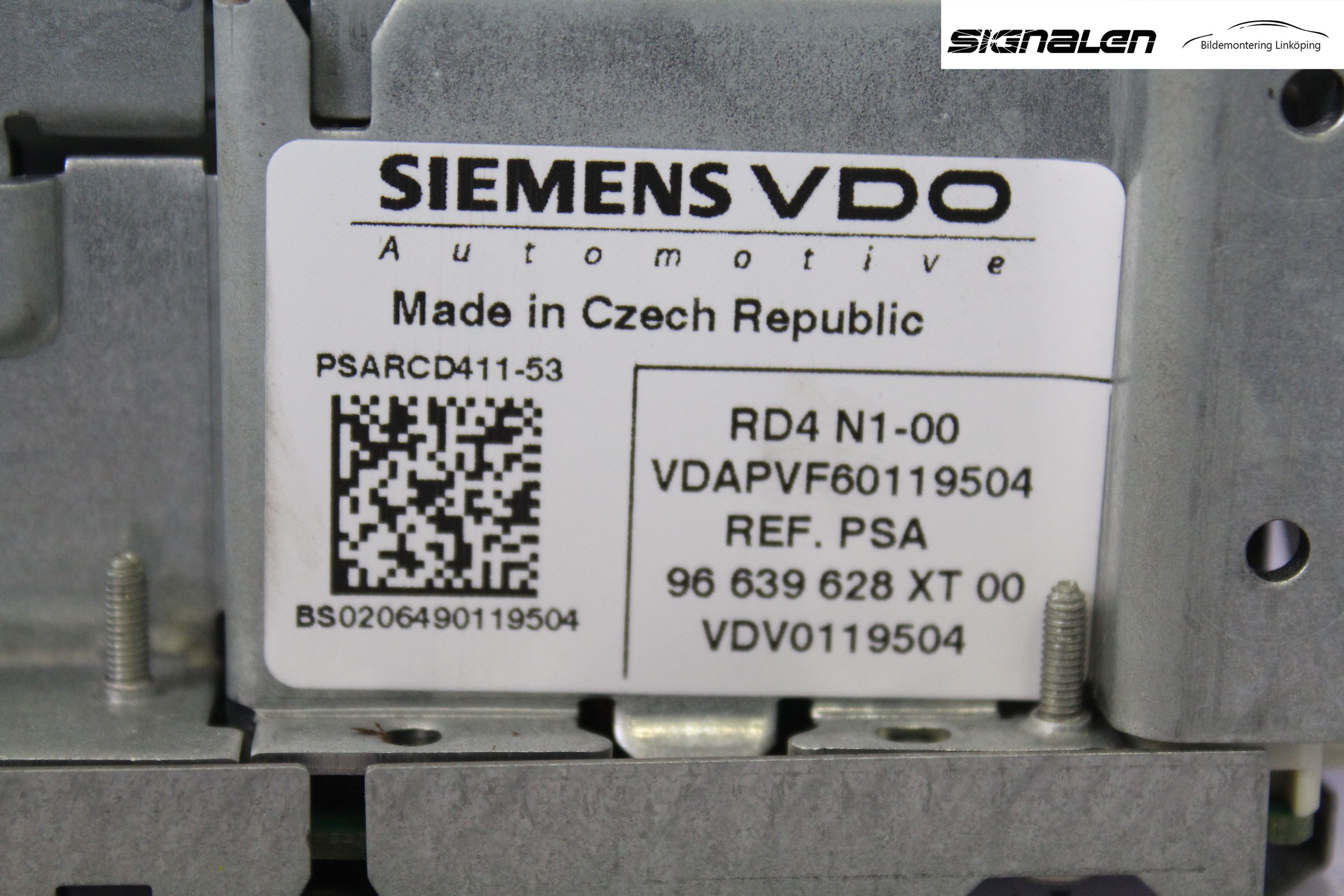 Peugeot 207 Cd Radio - Multimediapanel