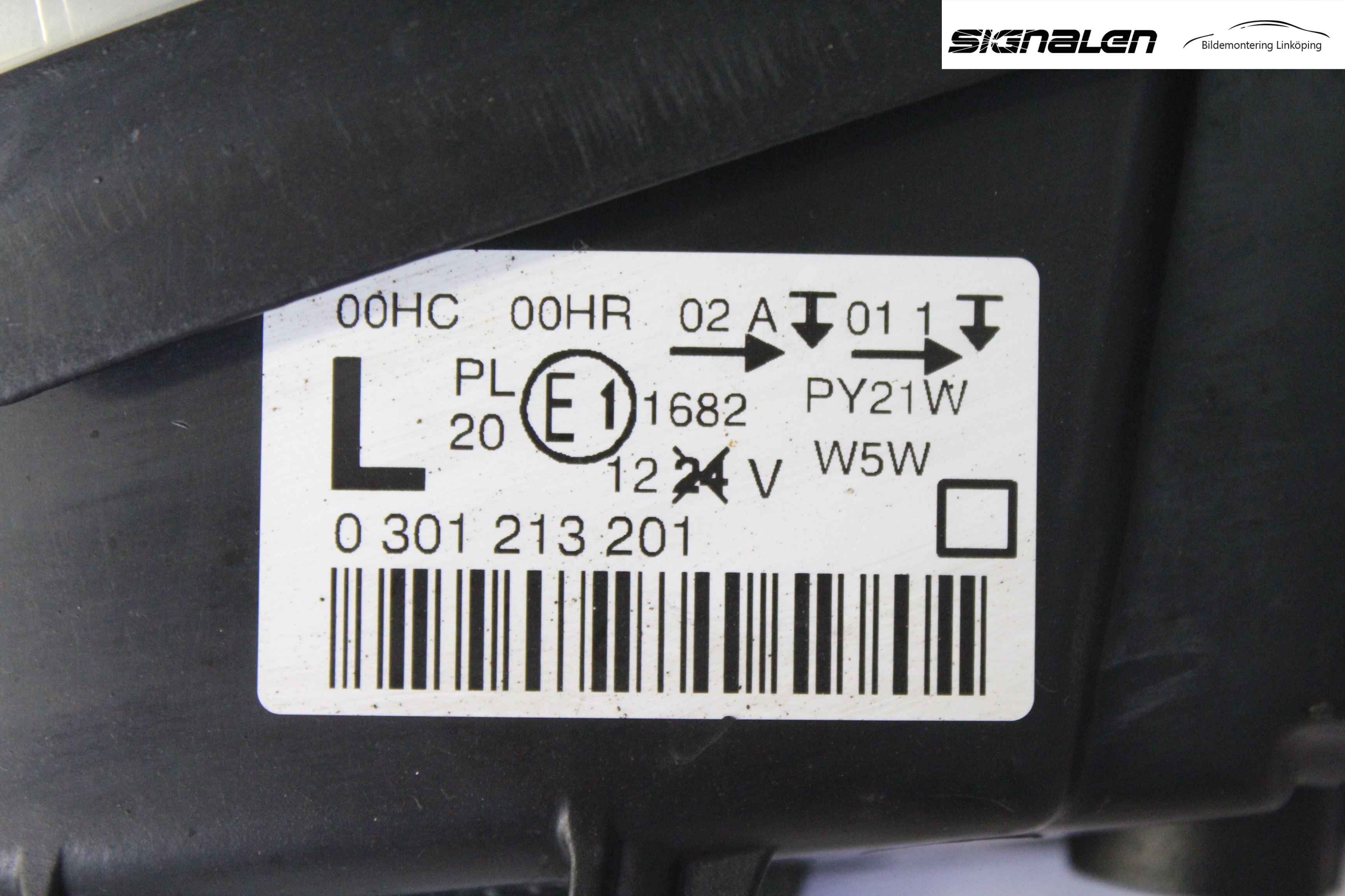 Peugeot 407 Strålkastare Vänster