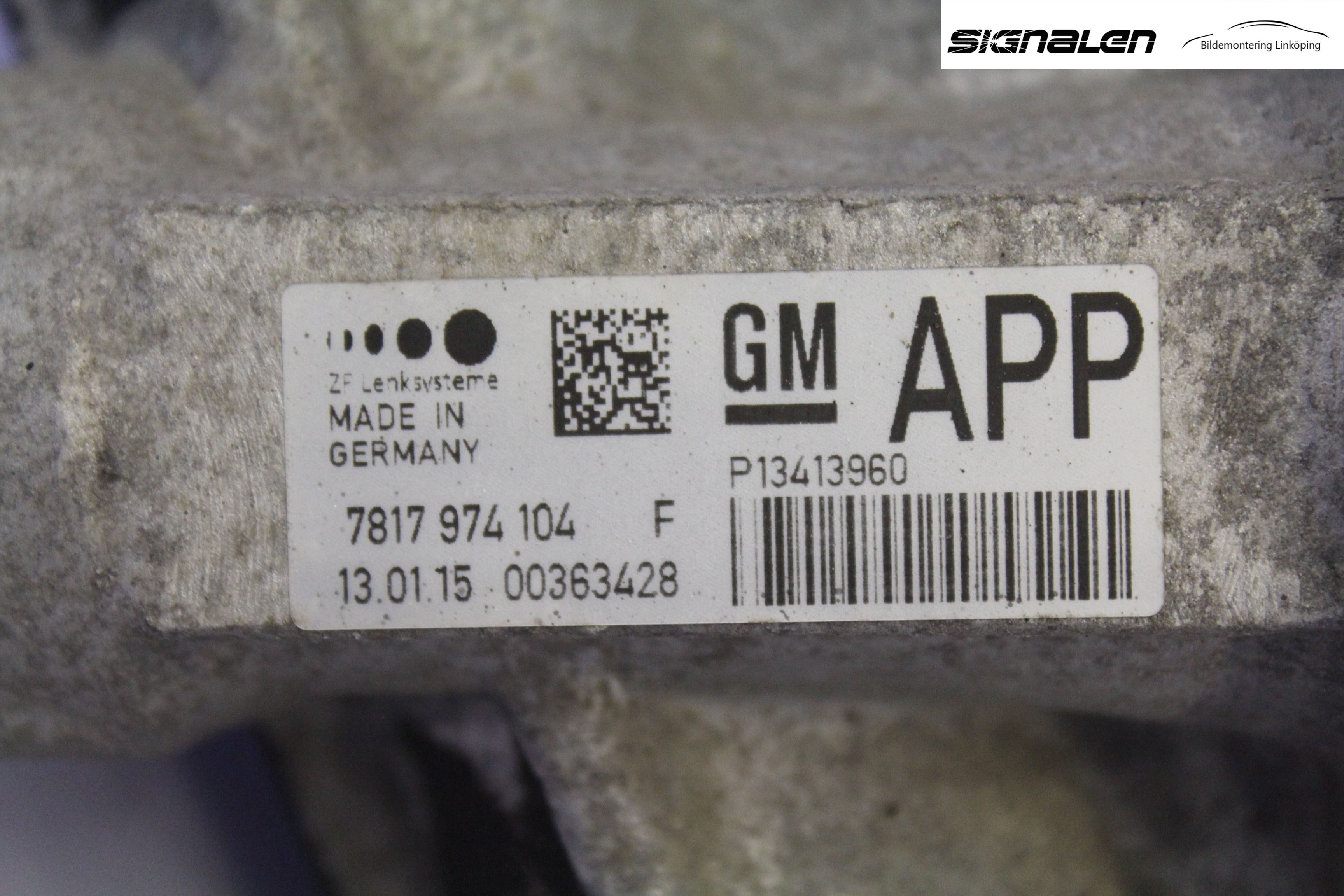 GM CHEVROLET ORLANDO Styrväxel-Snäcka Elektrisk