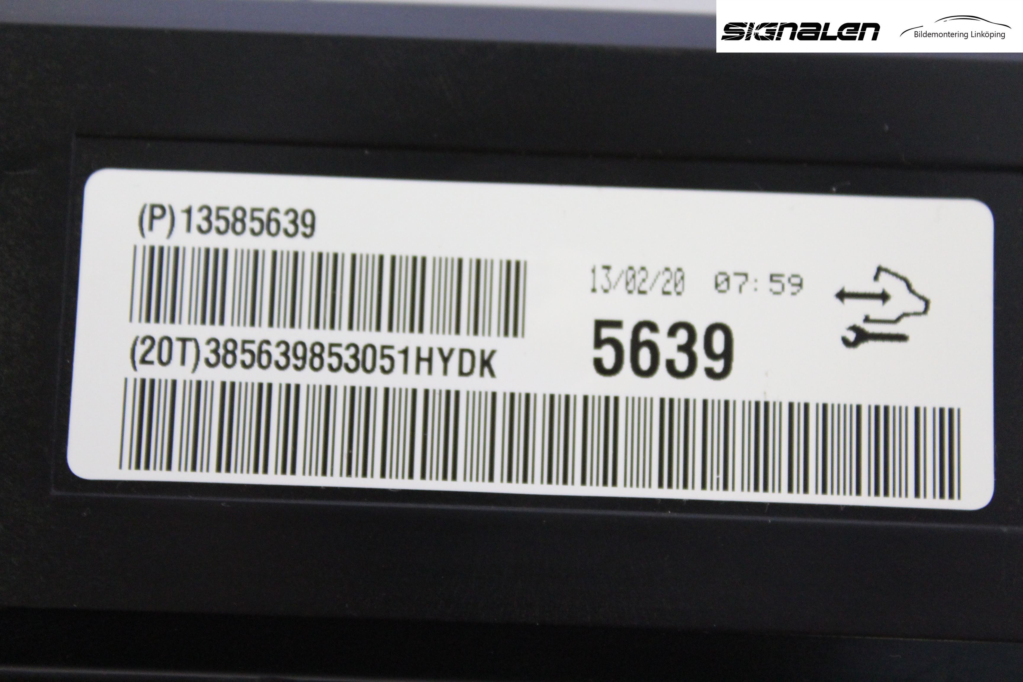 GM CHEVROLET ORLANDO Styrenhet Övrigt