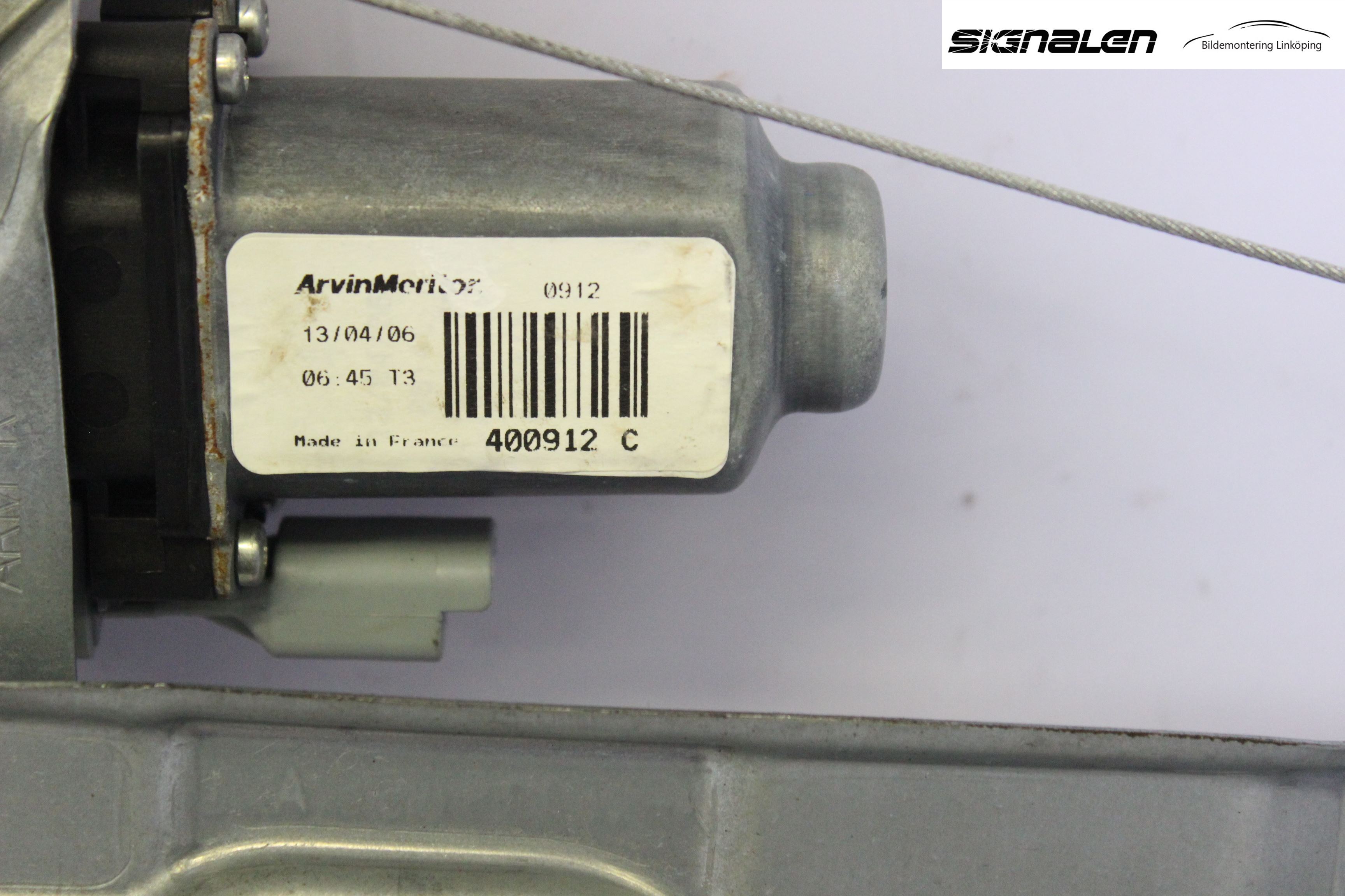 Peugeot 207 Fönsterhiss El Kompl