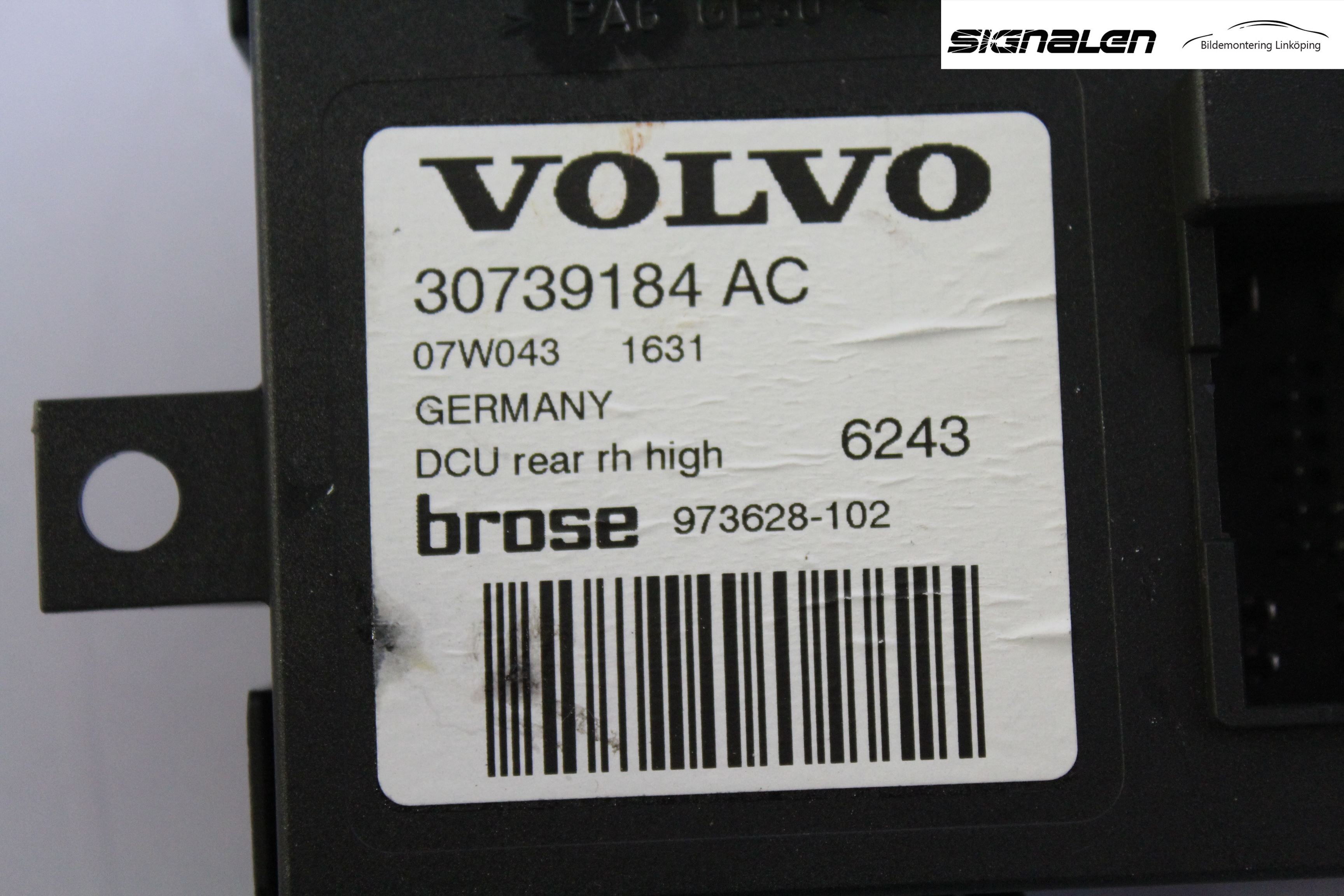 Volvo V50 04-07 Fönsterhissmotor