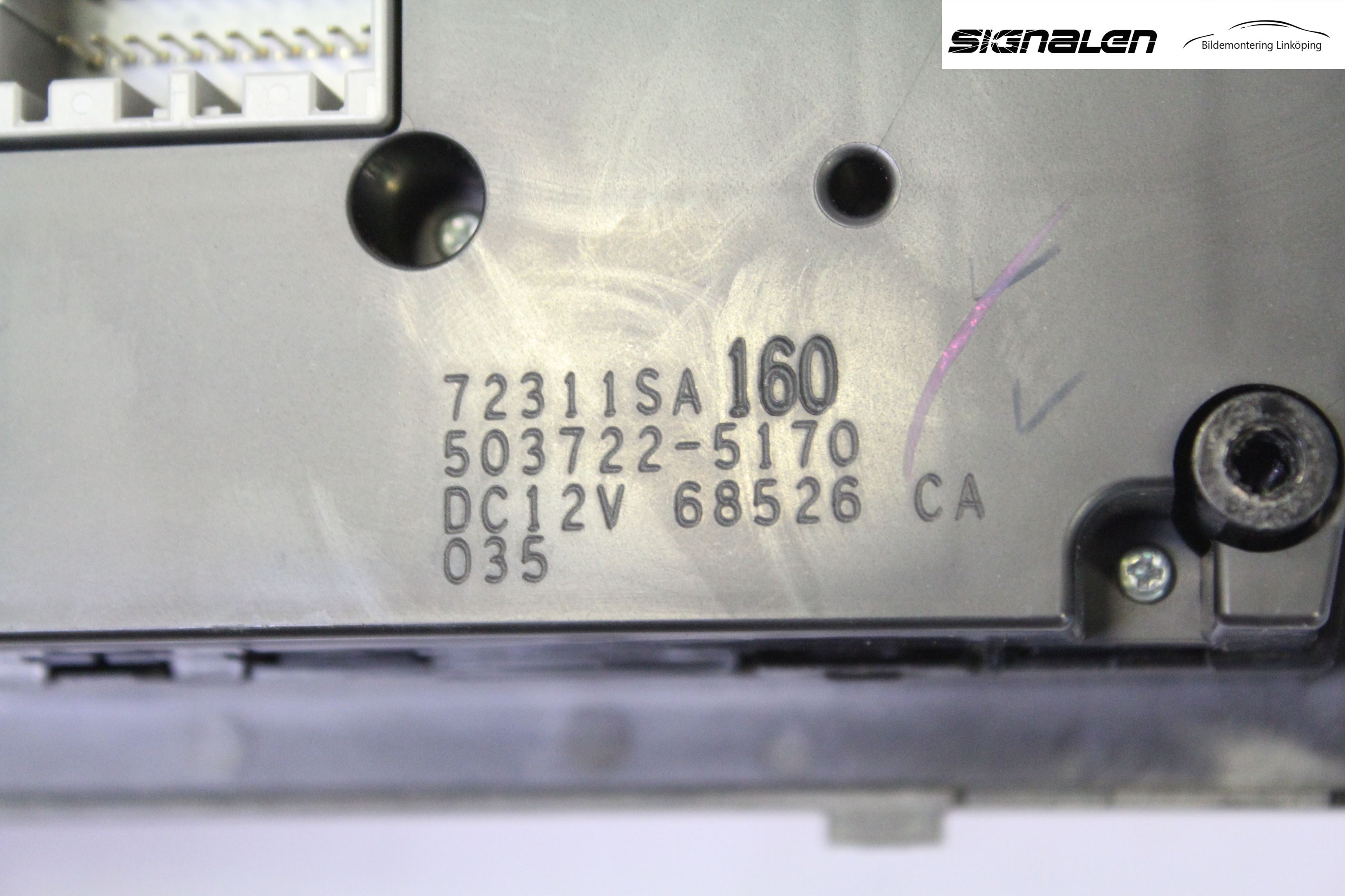 Subaru FORESTER SG 06- Ac Styrenhet Ac Manöveren