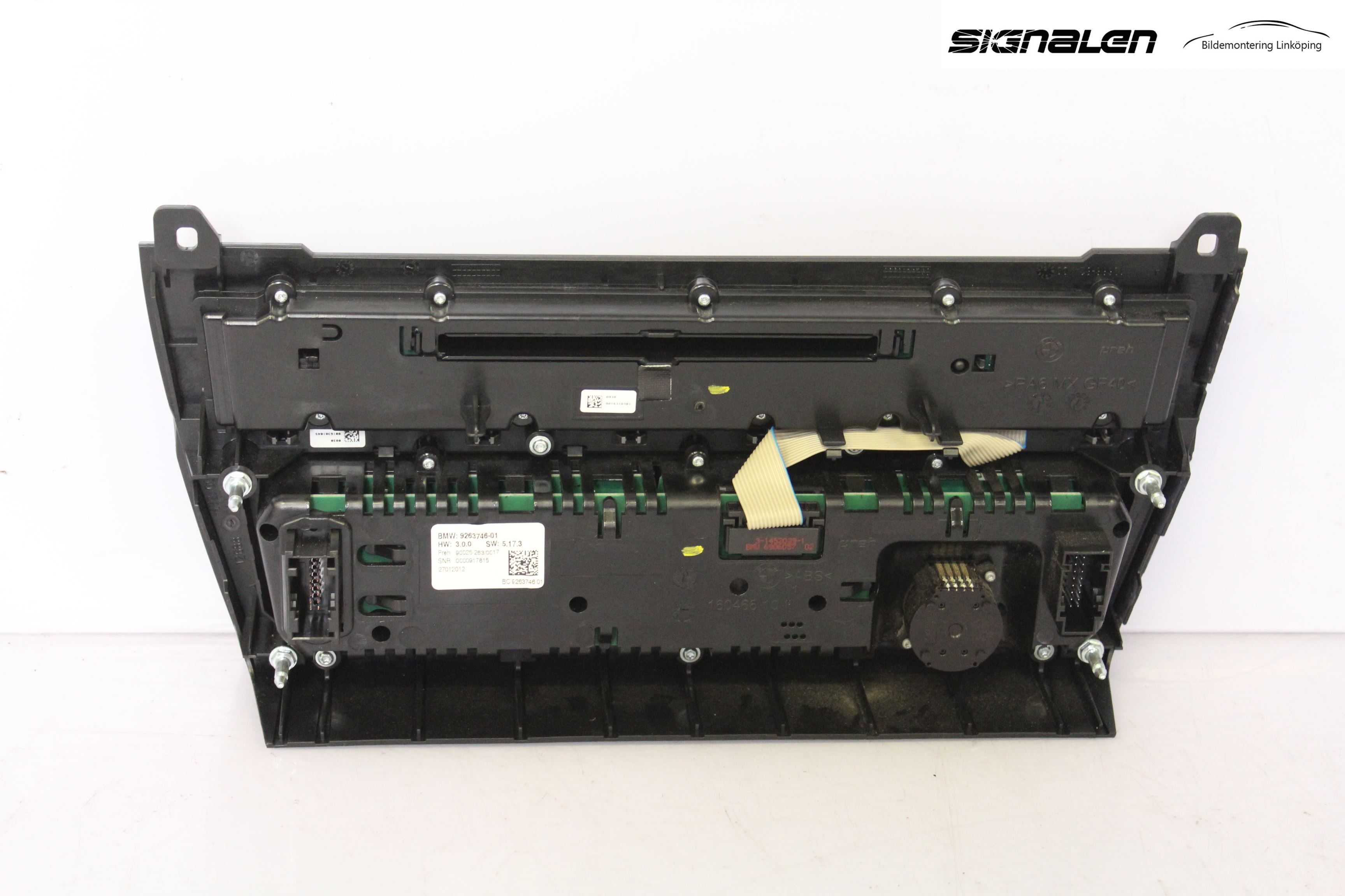 BMW 5 F10/F11/F18 09-17 Ac Styrenhet Ac Manöveren