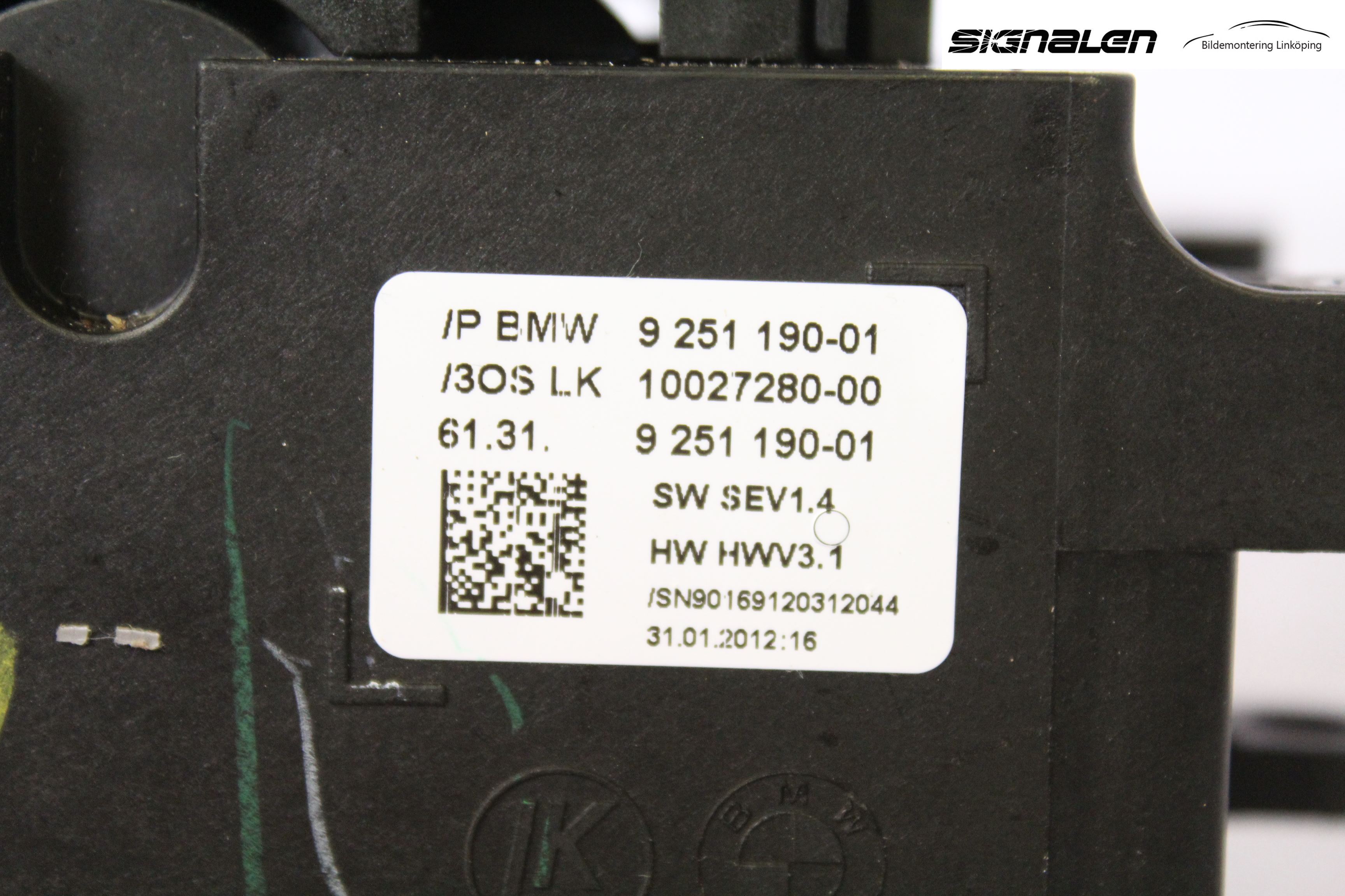 BMW 5 F10/F11/F18 09-17 Växelspak