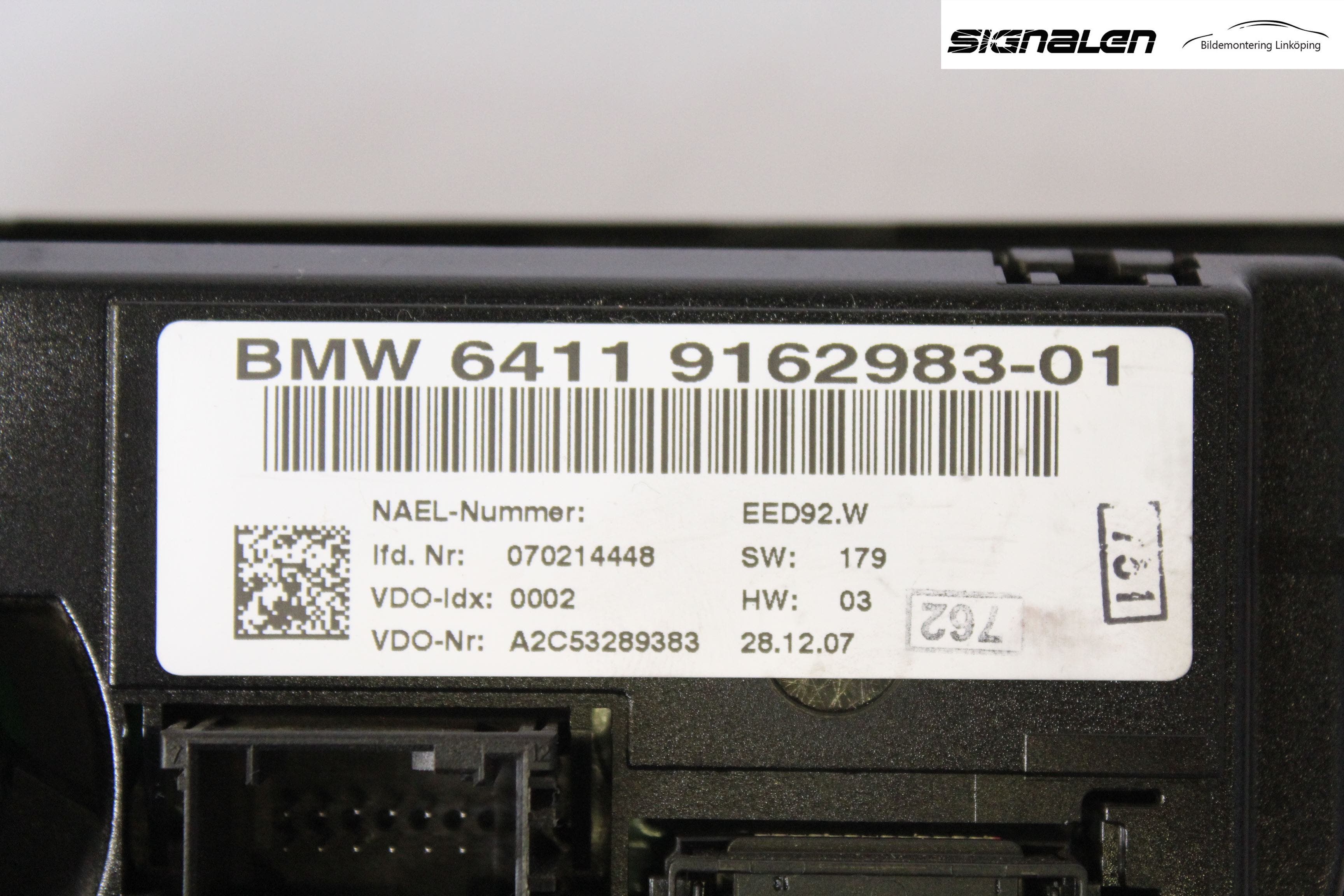 BMW 1 E87/81 5D/3D 03-11 Ac Styrenhet Ac Manöveren