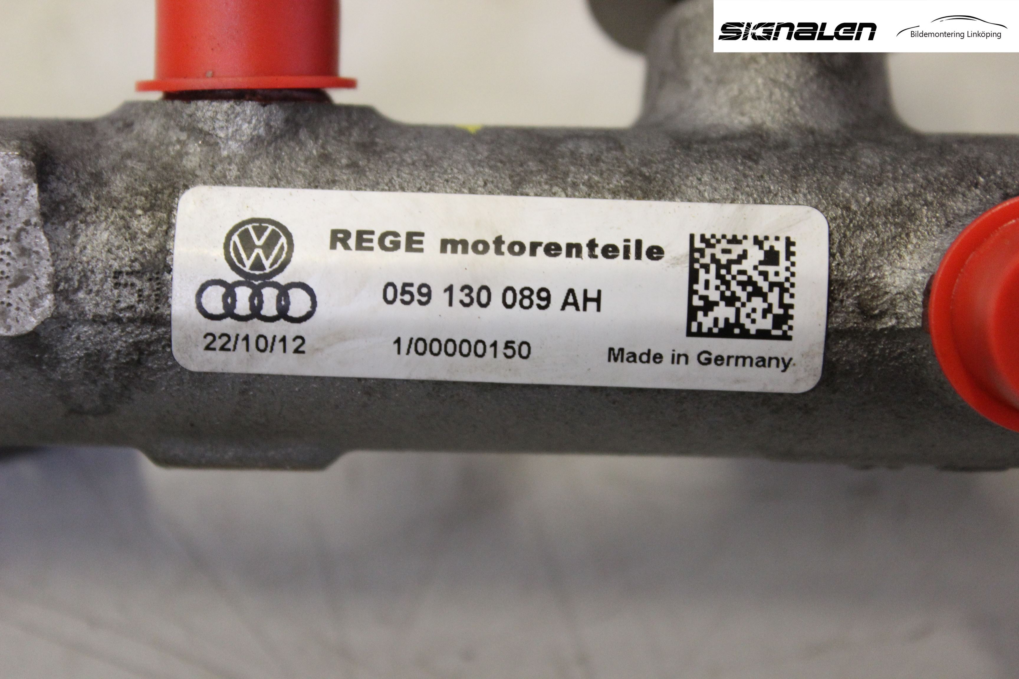 Audi A5 07-16 Injspridarrör