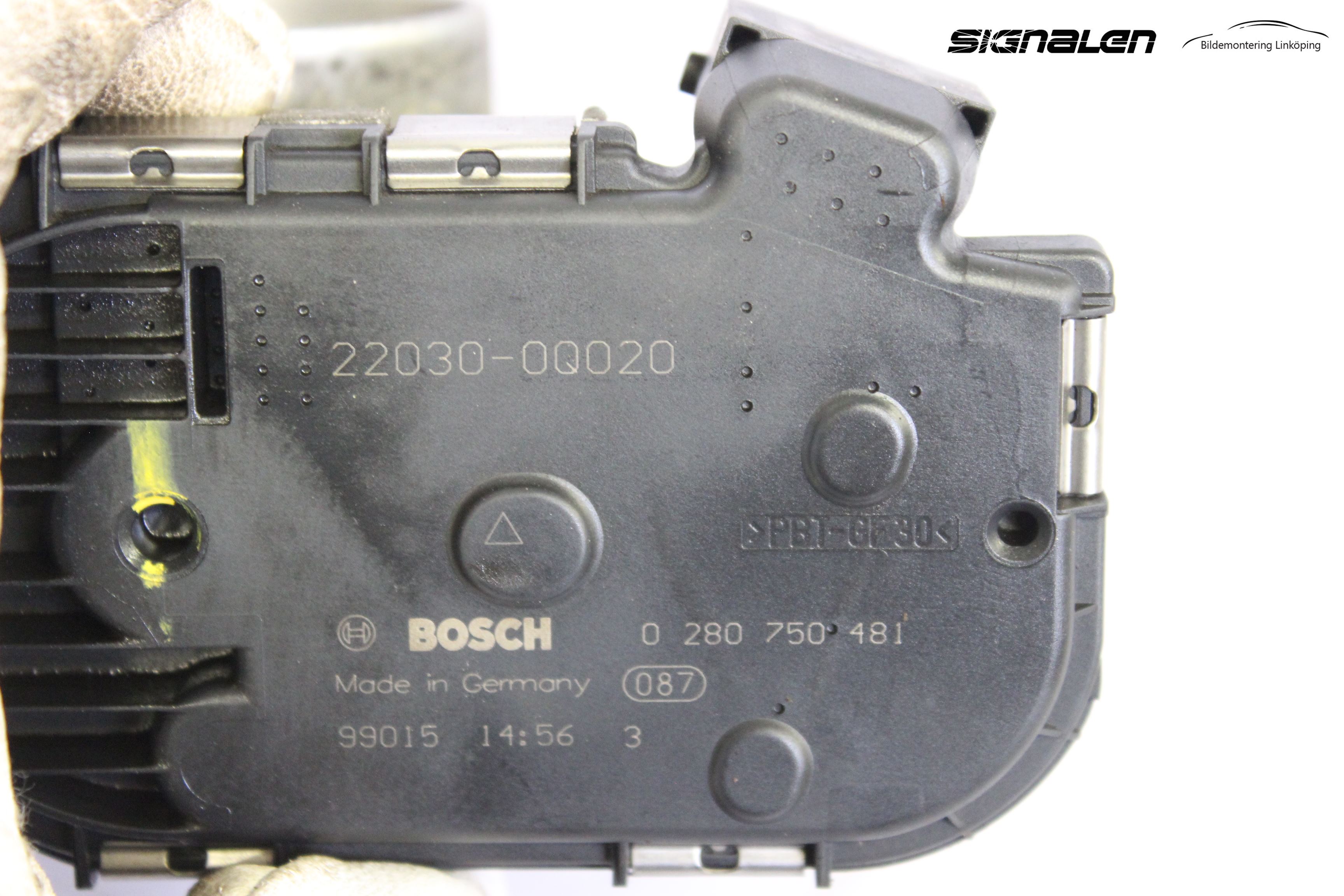 Peugeot 107 Injspjällhus