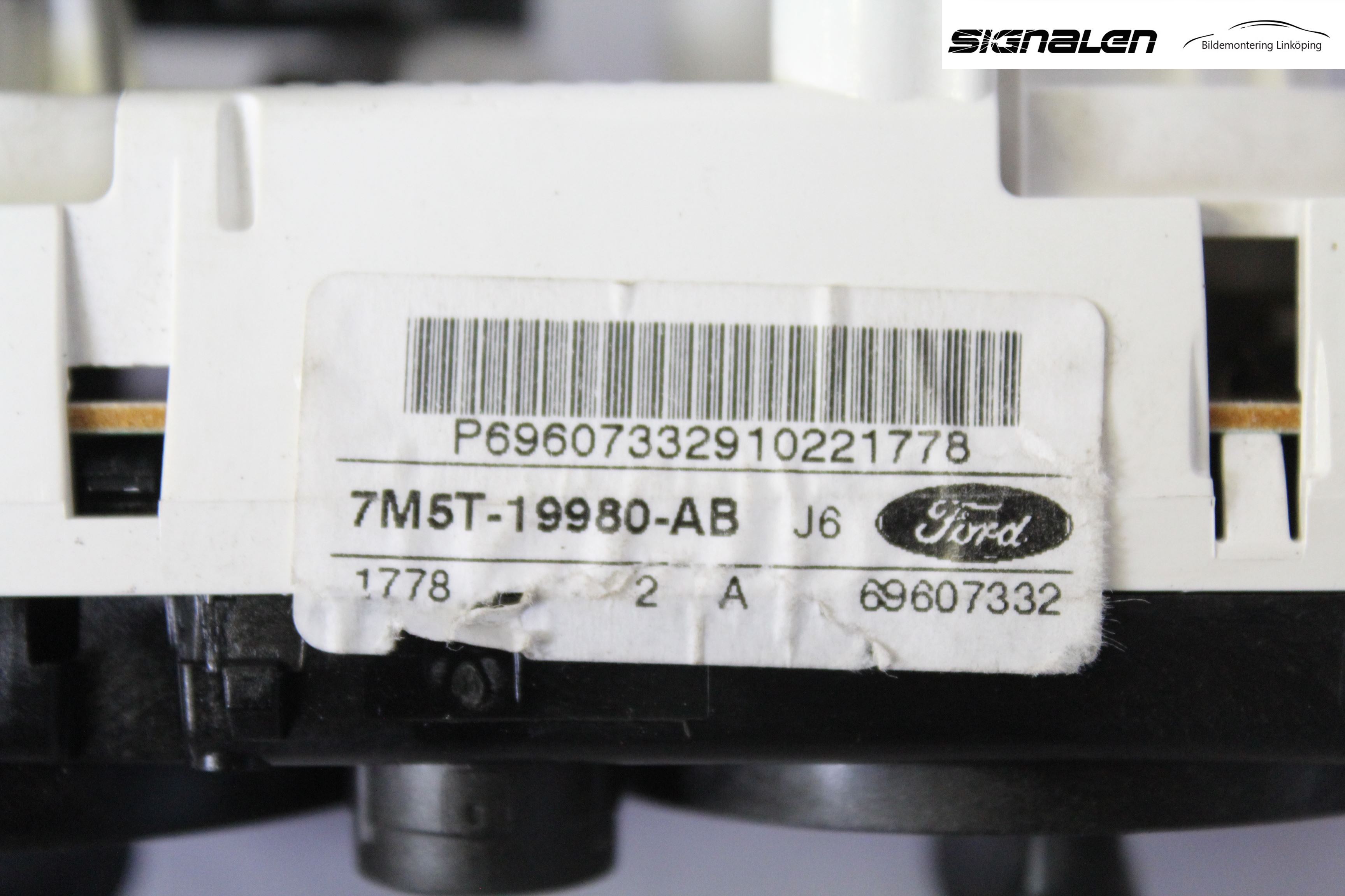 Ford FOCUS 08-11 Ac Styrenhet Ac Manöveren