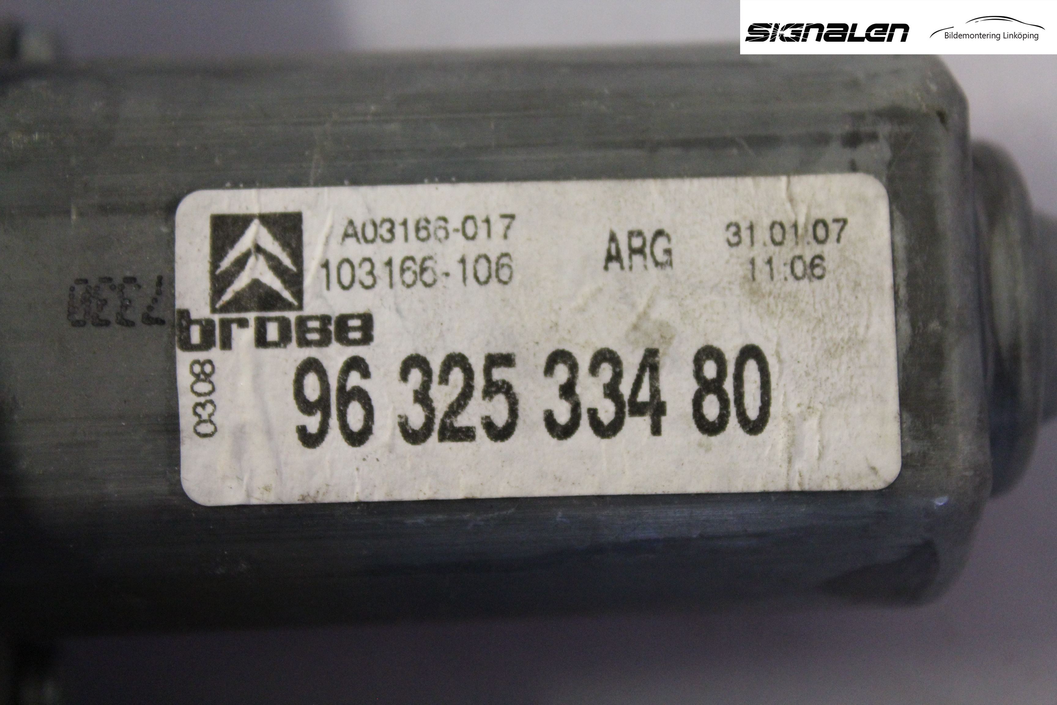 Citroen C5     05-08 Fönsterhiss El Kompl