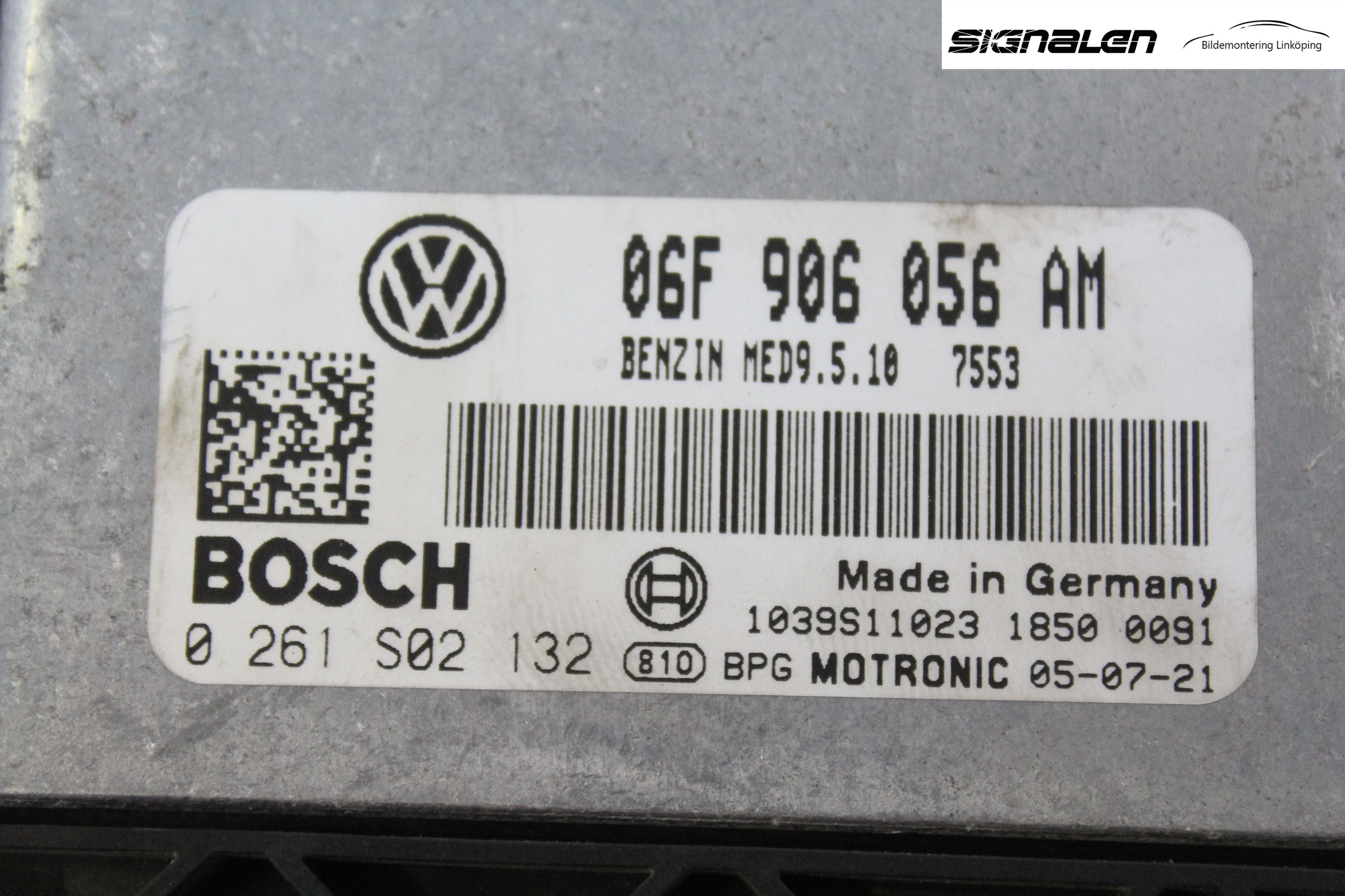 Volkswagen VW PASSAT 05-11 Styrenhet Insprut Bensin
