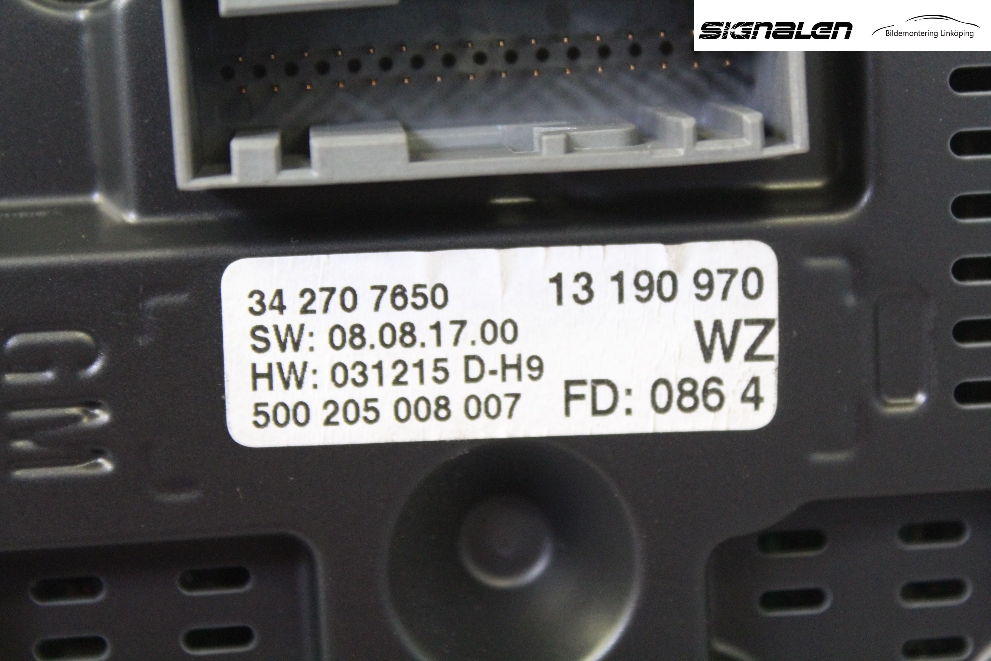 Opel VECTRA C 02-05 Färddator