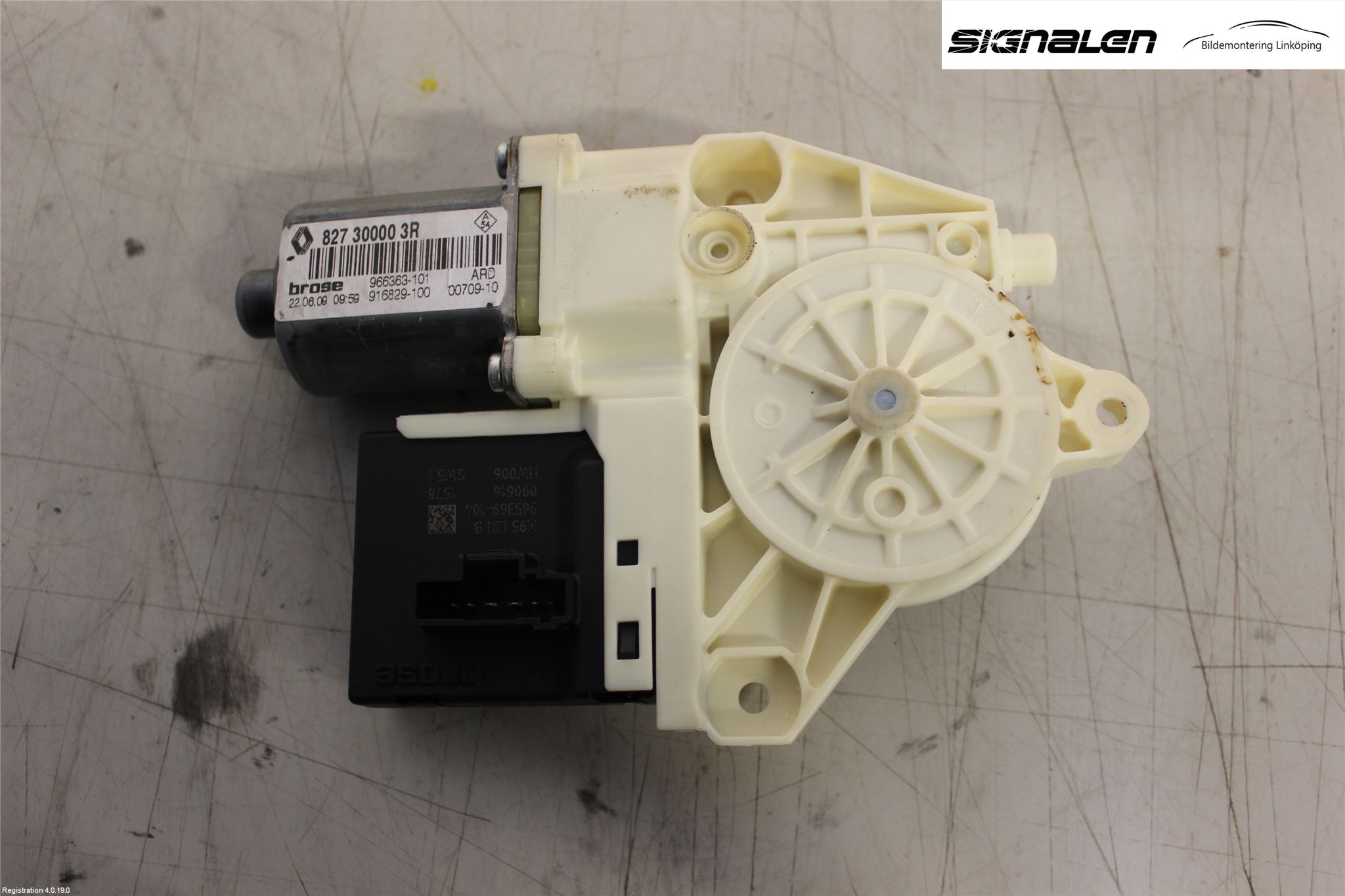 Renault MEGANE III 09-15 Fönsterhissmotor