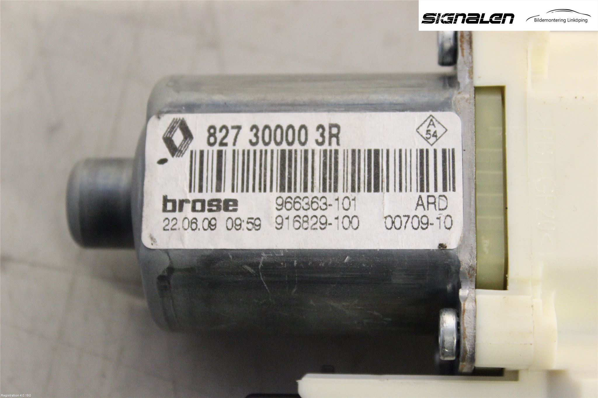 Renault MEGANE III 09-15 Fönsterhissmotor