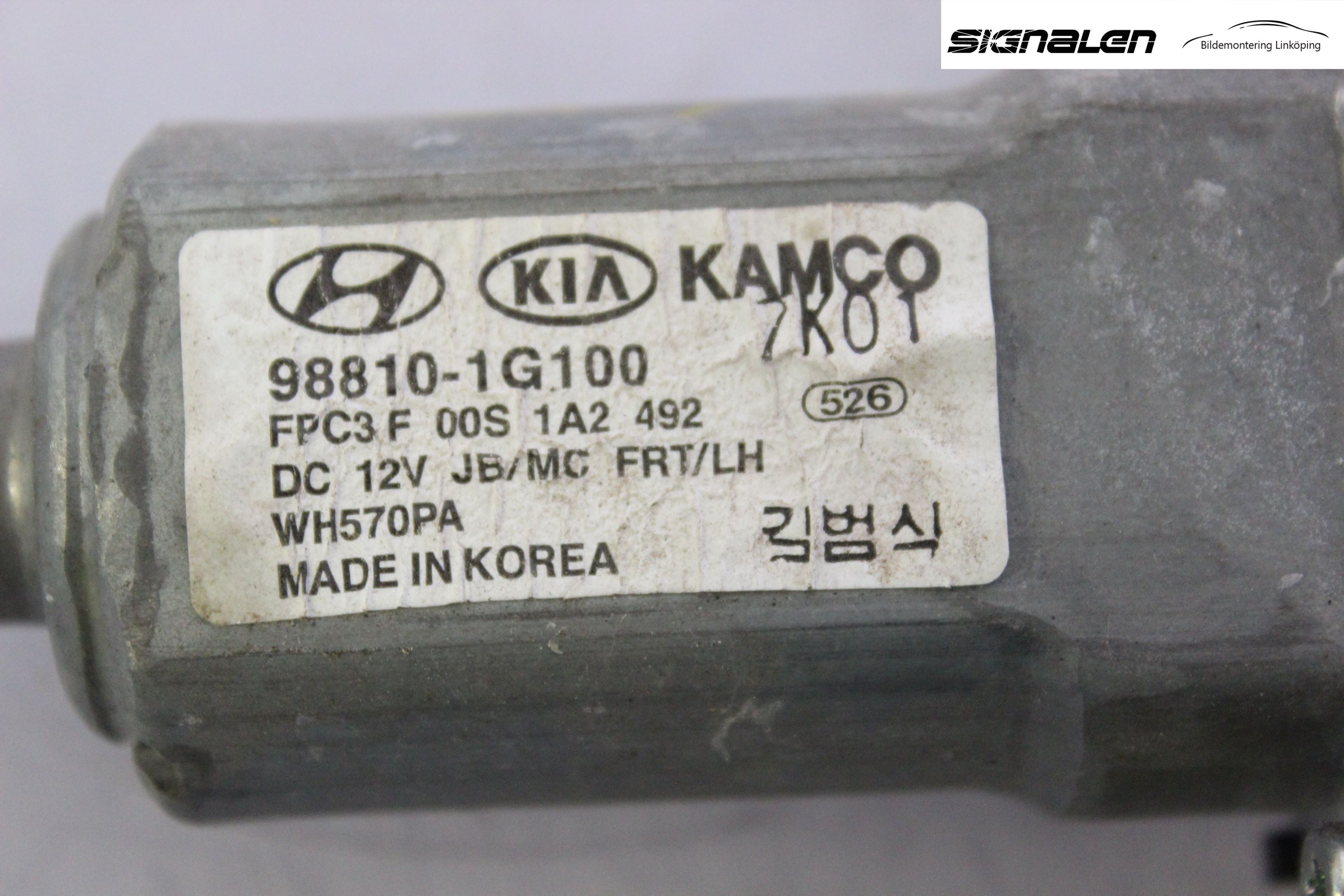 Kia RIO 06-11 Fönsterhiss El Kompl