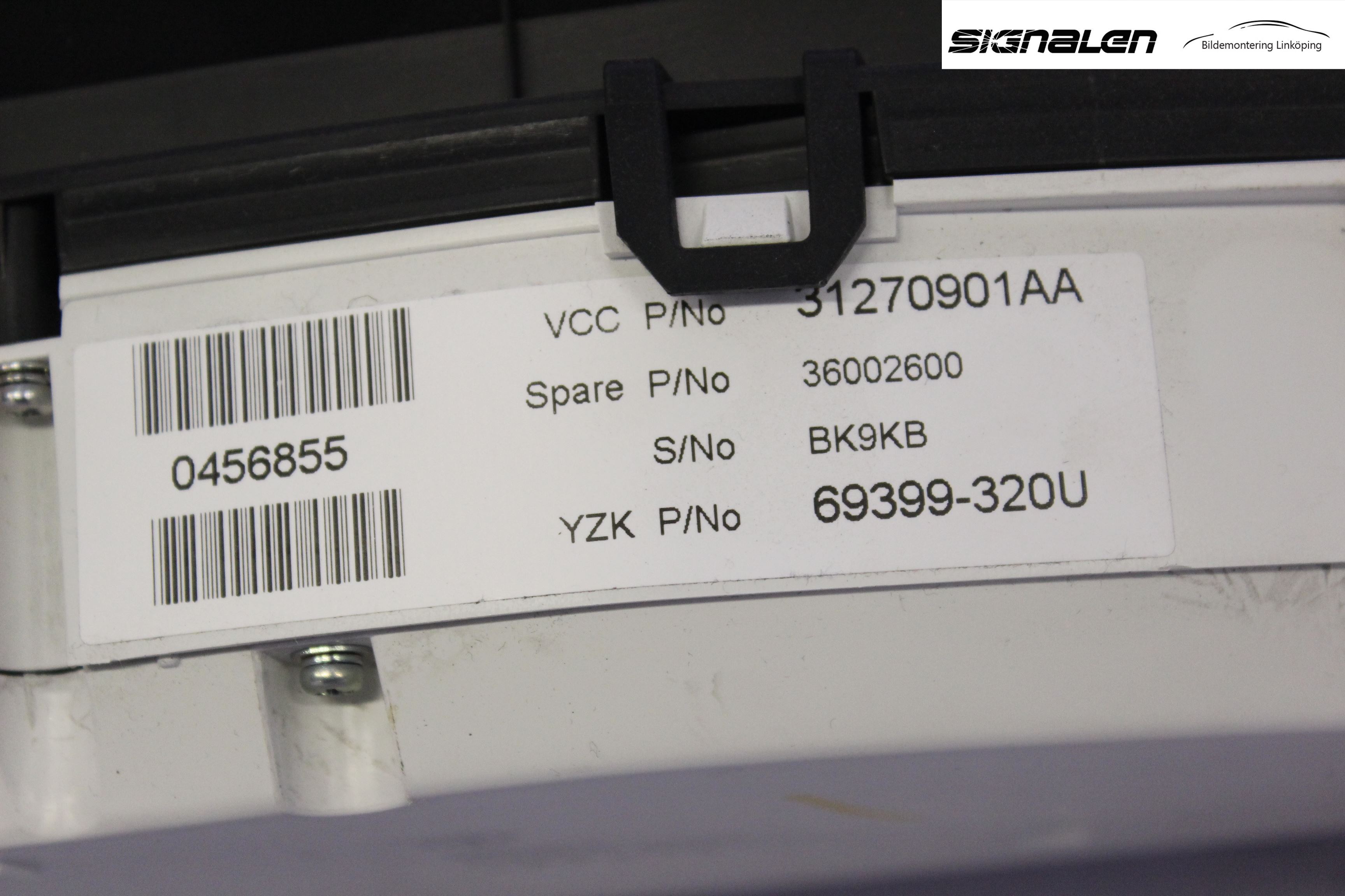 Volvo XC70 08-13 Instrument Komb