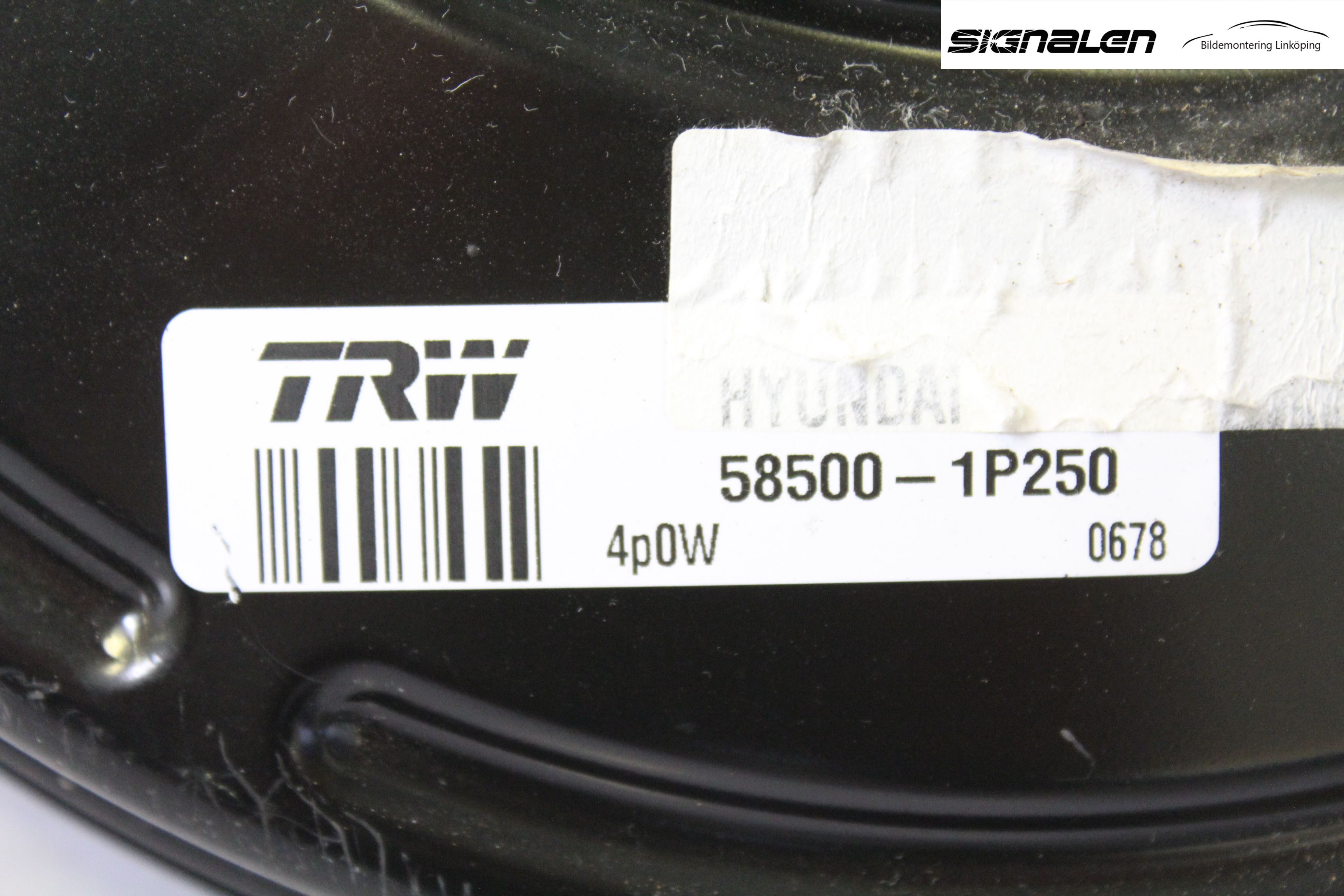 Kia VENGA 10-19 Bromsservo