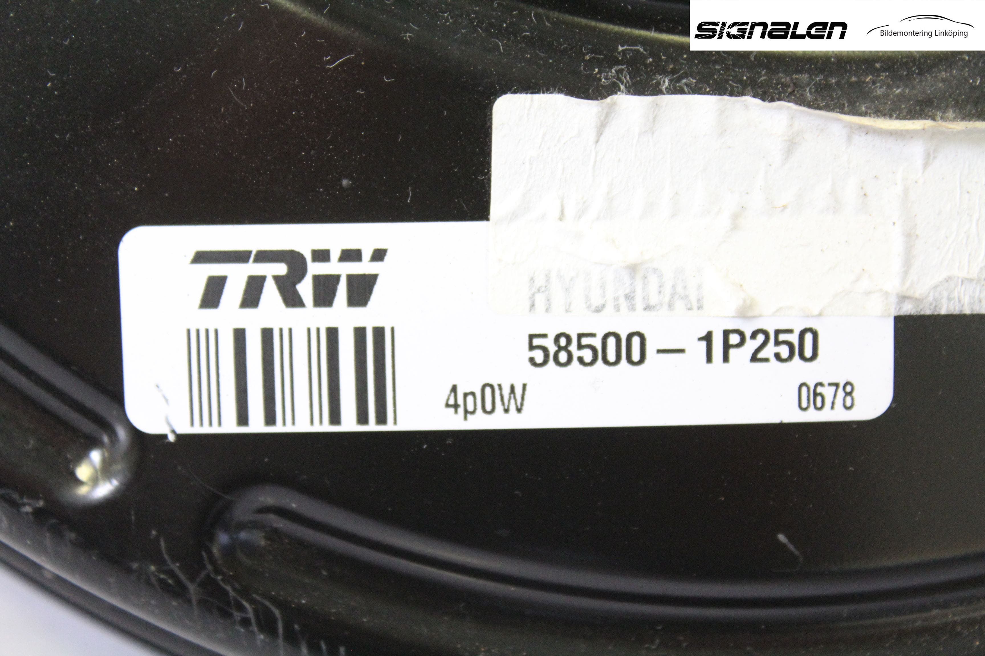 Kia VENGA 10-19 Bromsservo