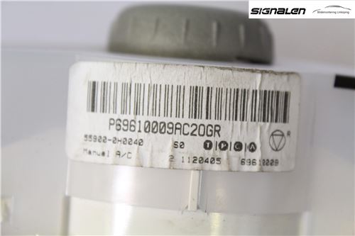 Toyota AYGO 06-14 Ac Styrenhet Ac Manöveren