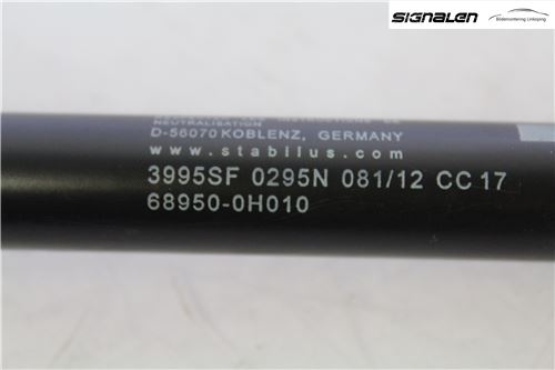 Toyota AYGO 06-14 Gasfjäder Baklucka