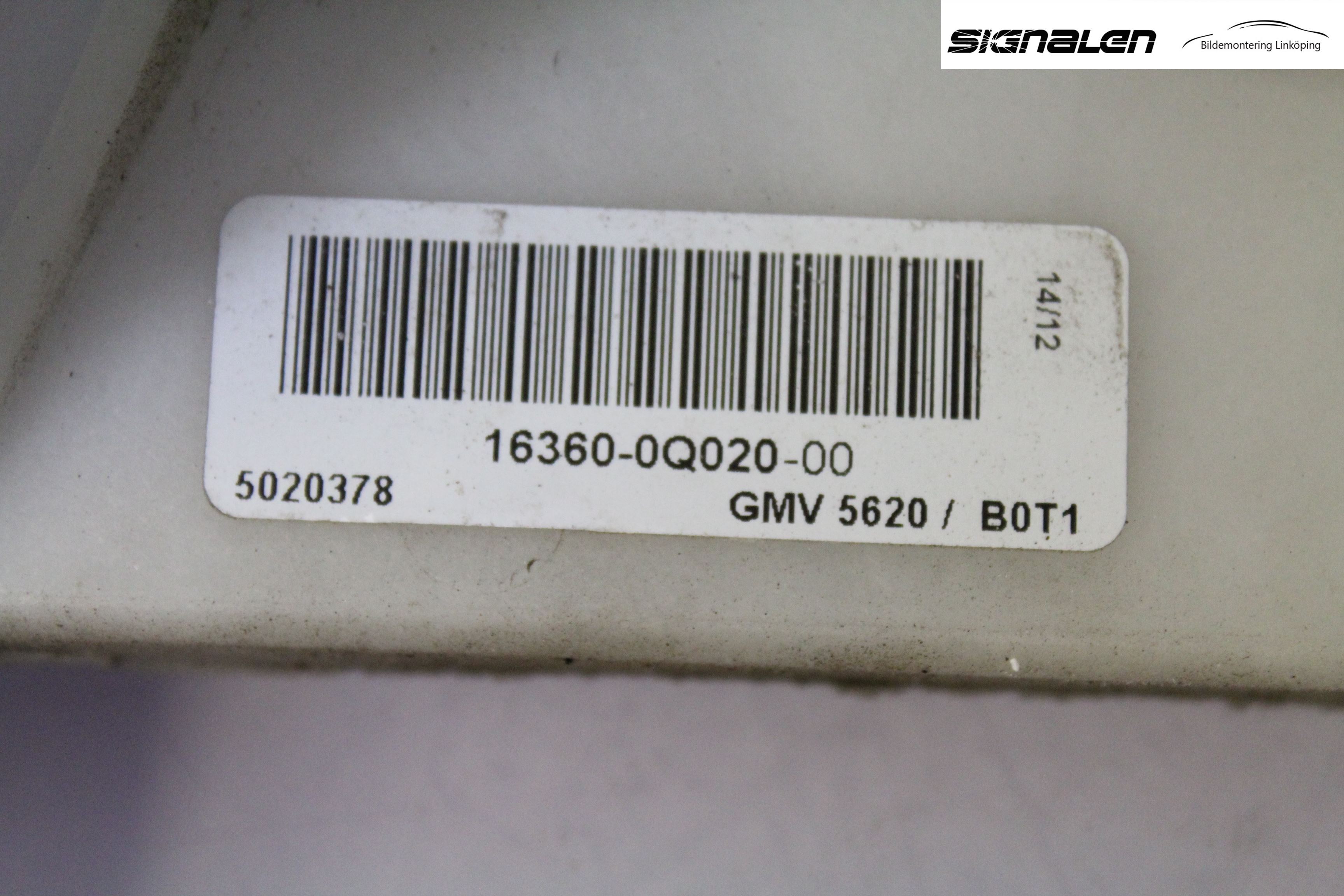 Toyota AYGO 06-14 Kylfläkt El