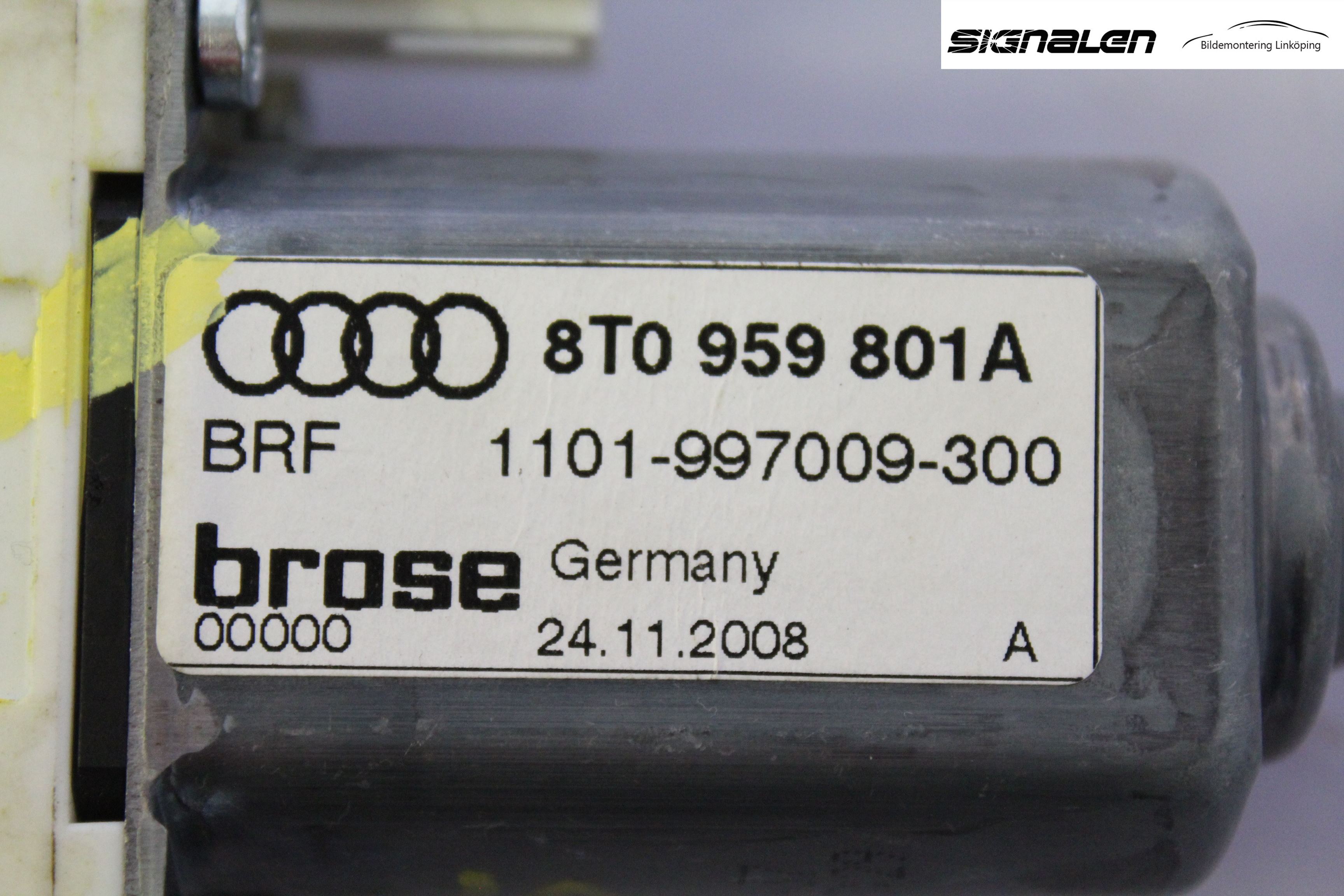 Audi A5 07-16 Fönsterhissmotor