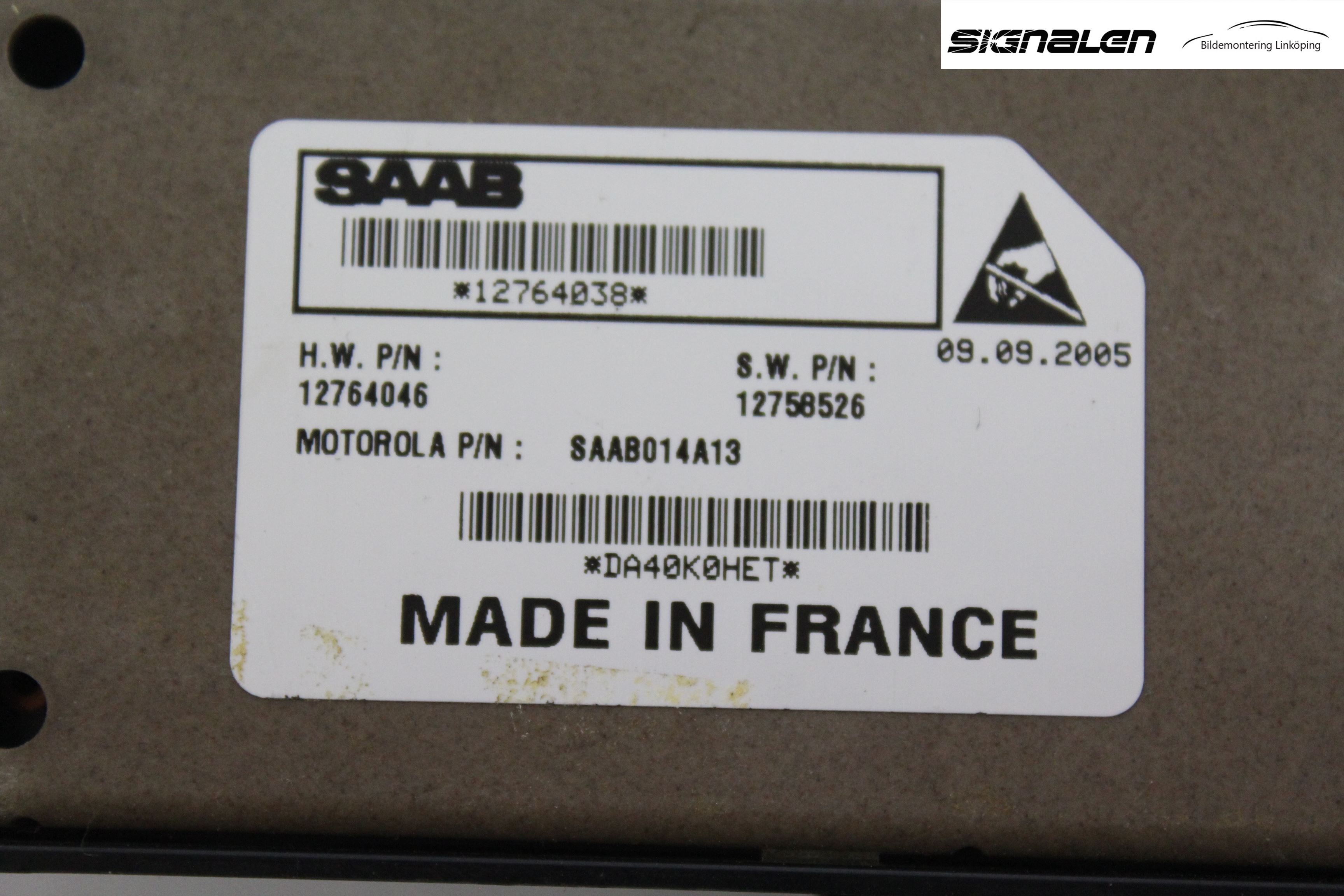 Saab 9-3 VER 2 Strömställare Elhiss