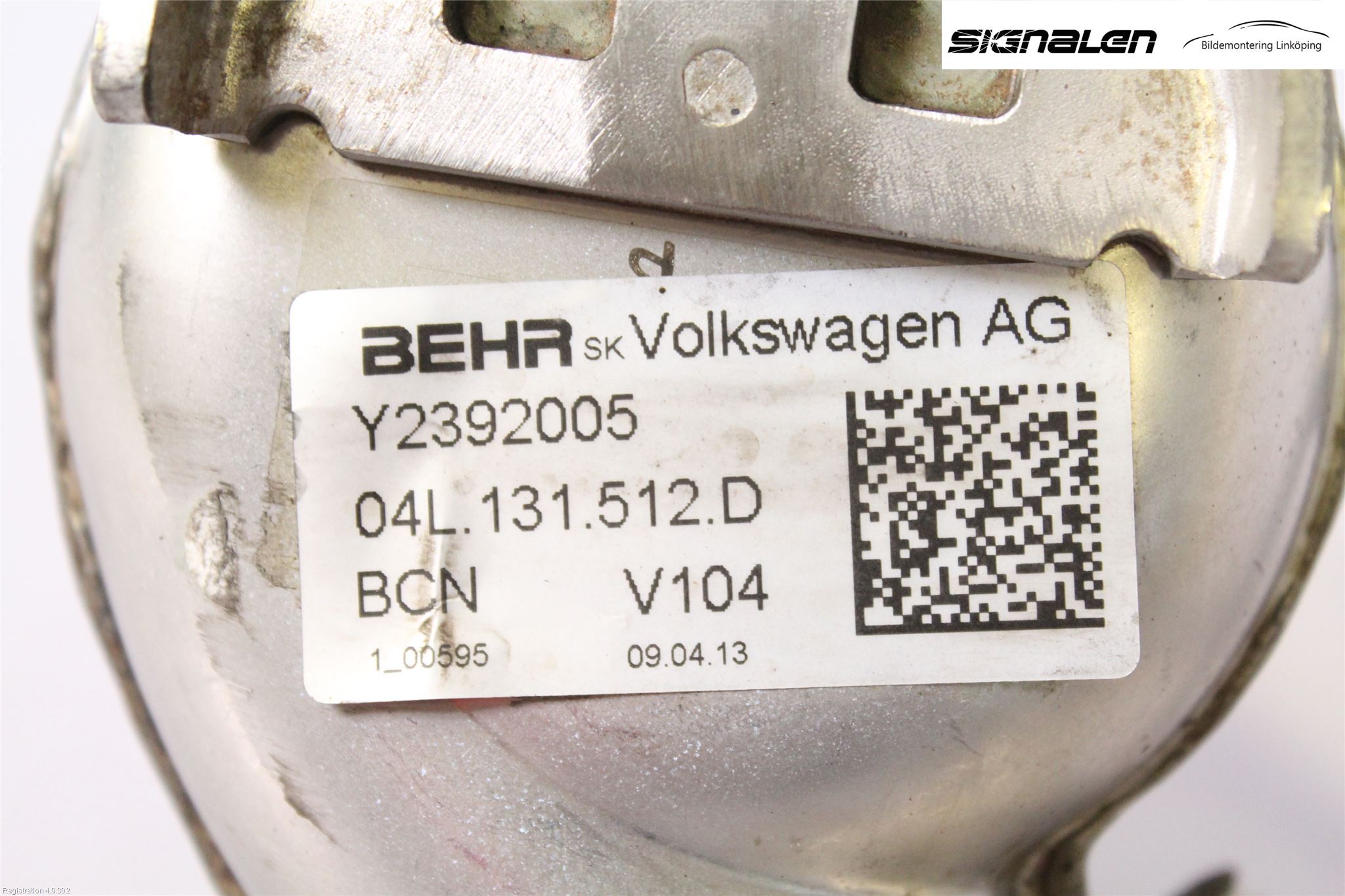 Audi A3/S3 8V 13-20 Avgaskylare