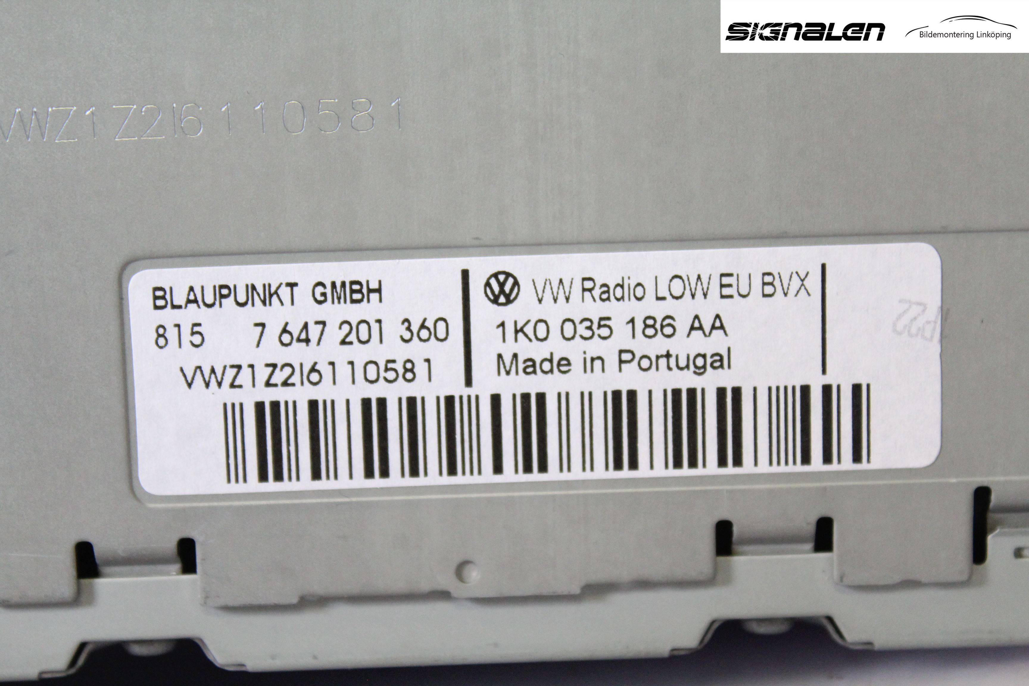 Volkswagen VW PASSAT 05-11 Cd Radio - Multimediapanel