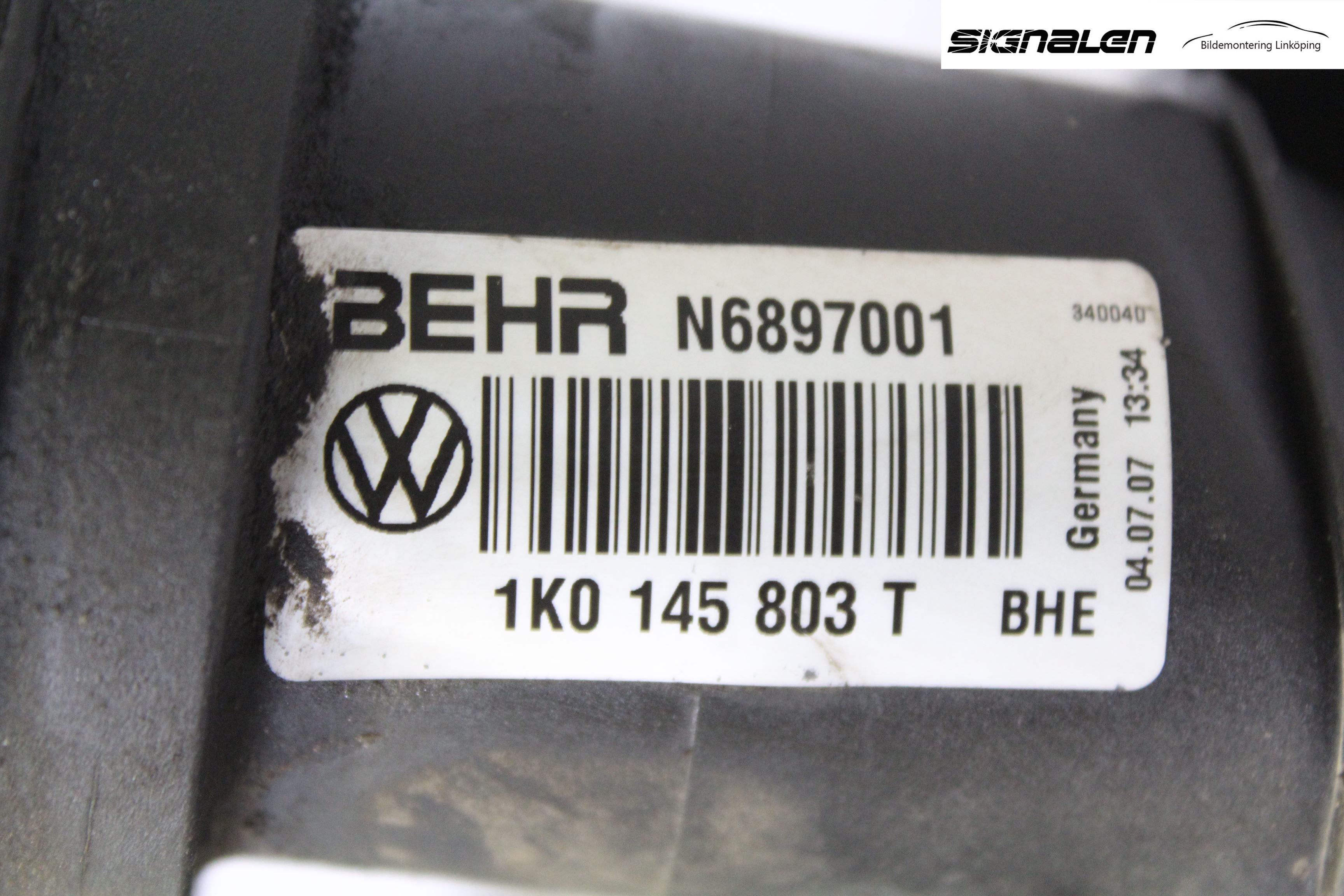 Volkswagen VW GOLF V 04-09 Laddluft-Intercooler Kyl