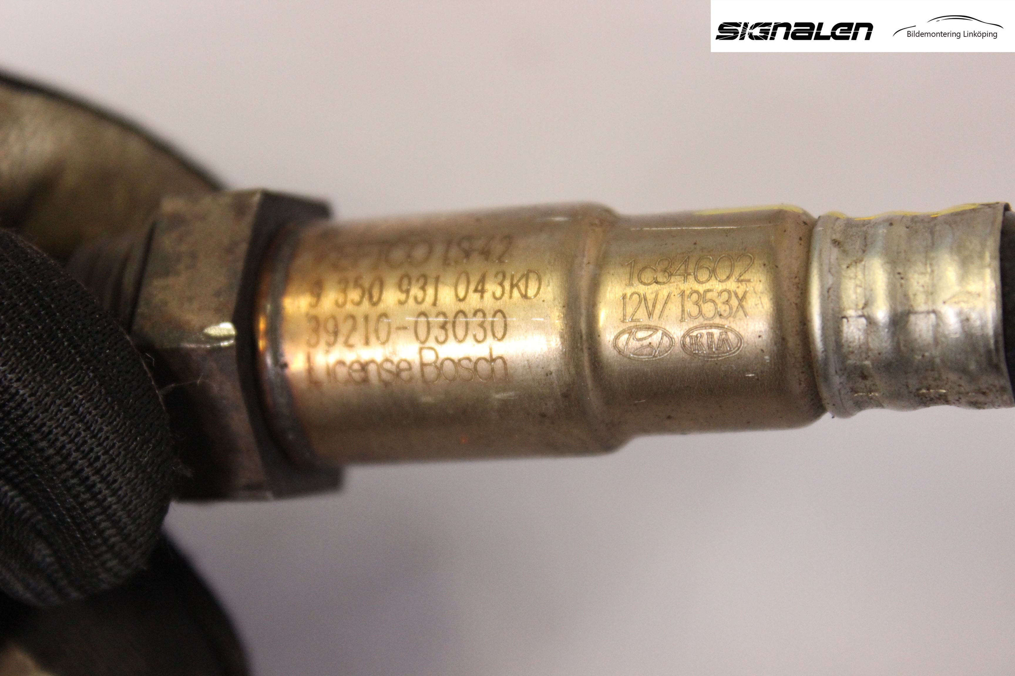 Kia PICANTO 12-17 Injlambdasond