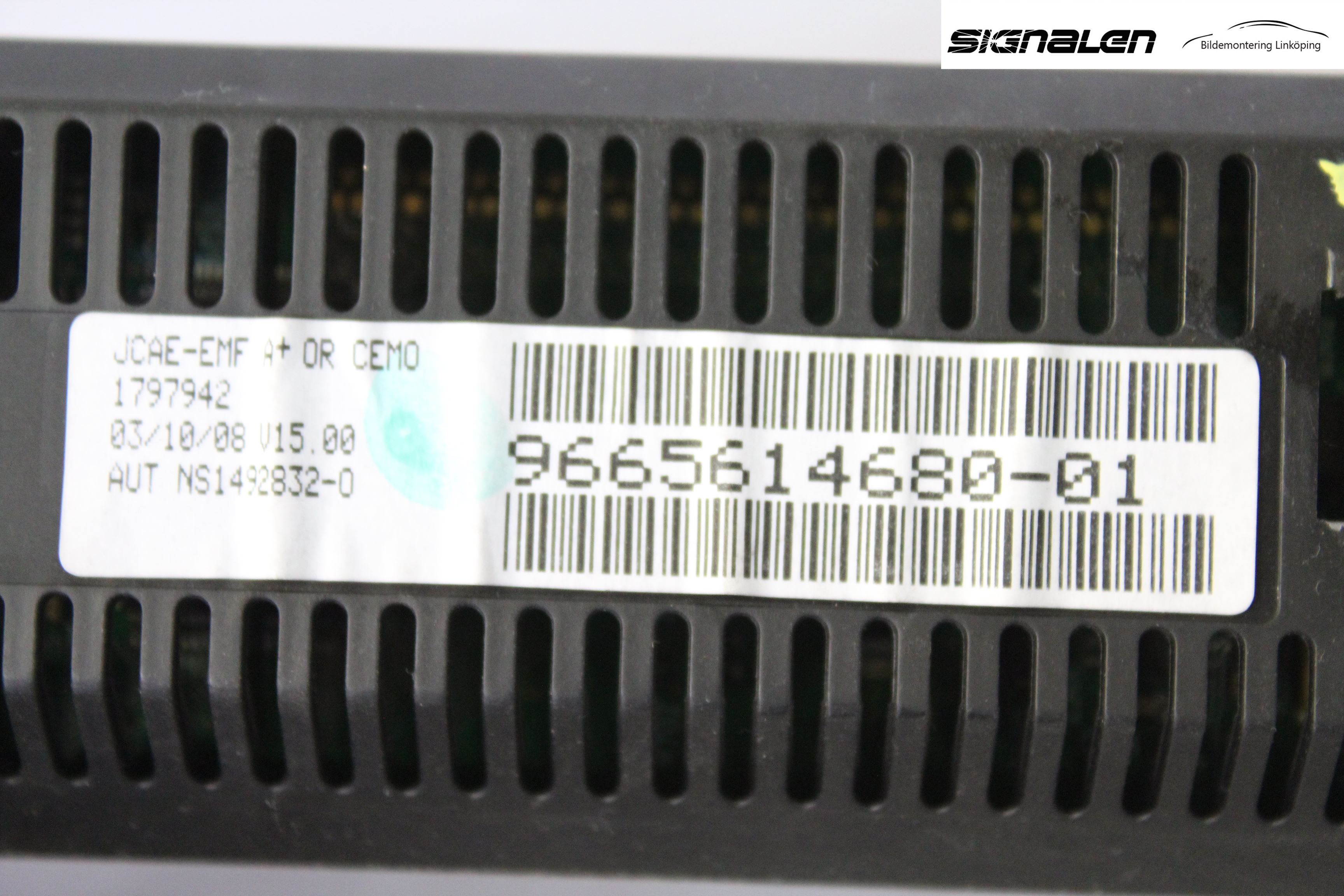 Peugeot EXPERT 07-14 Multifunktionsdisplay