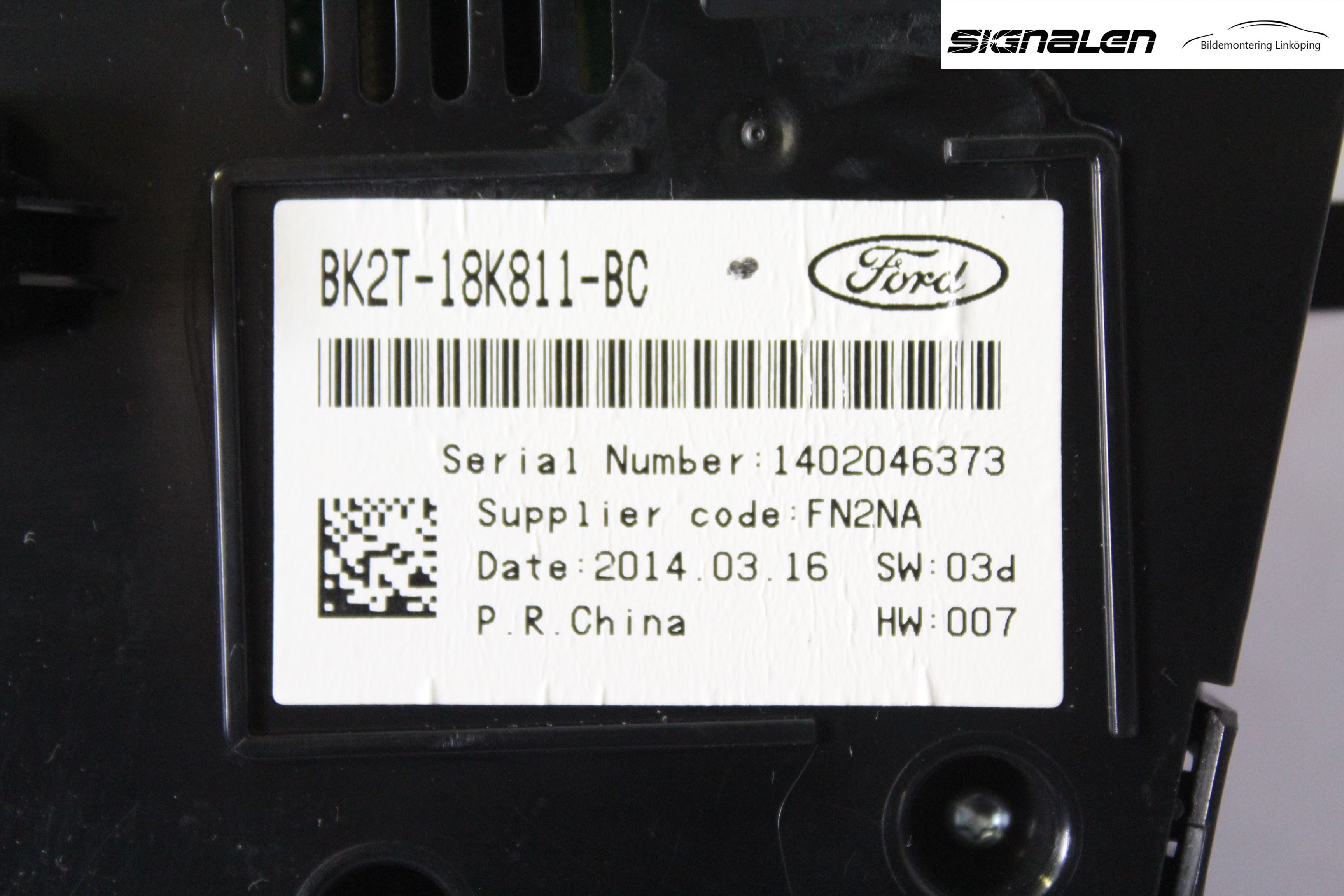 Ford TRANSIT/TOURNEO CUSTOM 13-24 Cd Radio - Multimediapanel