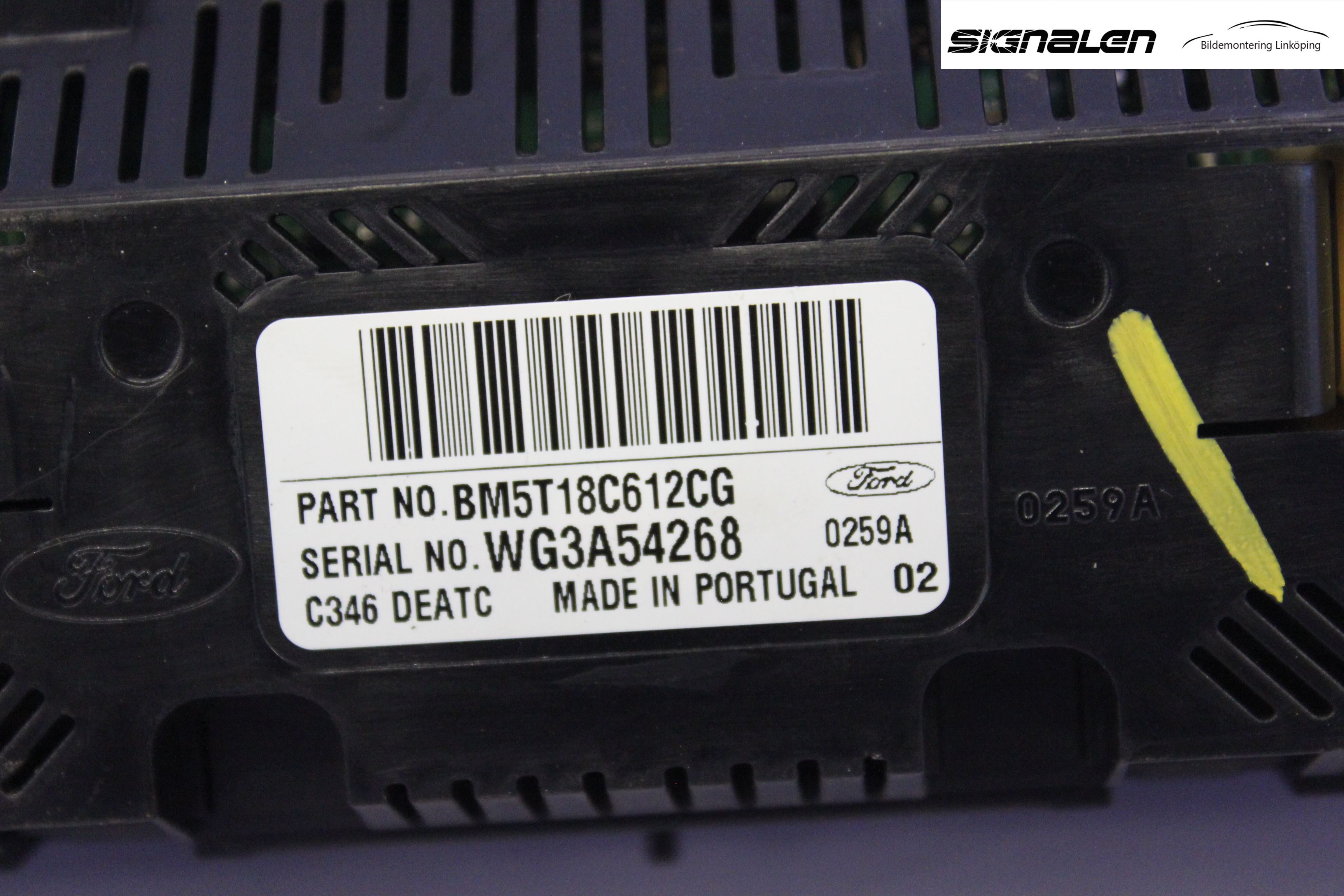 Ford FOCUS 11-14 Ac Styrenhet Ac Manöveren