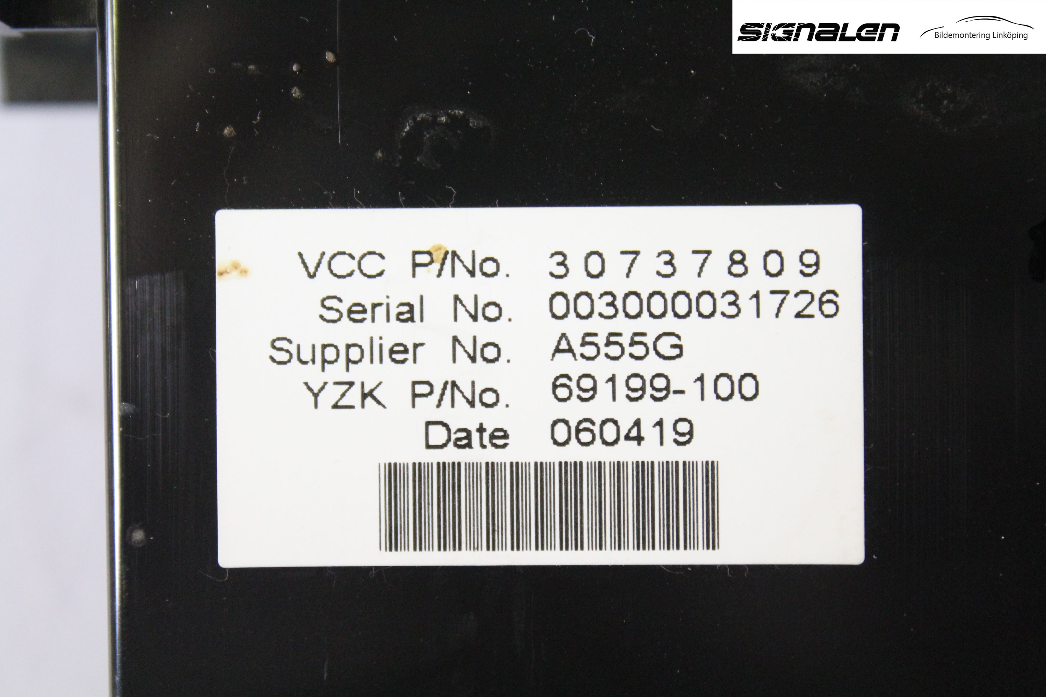 Volvo V50 04-07 Färddator