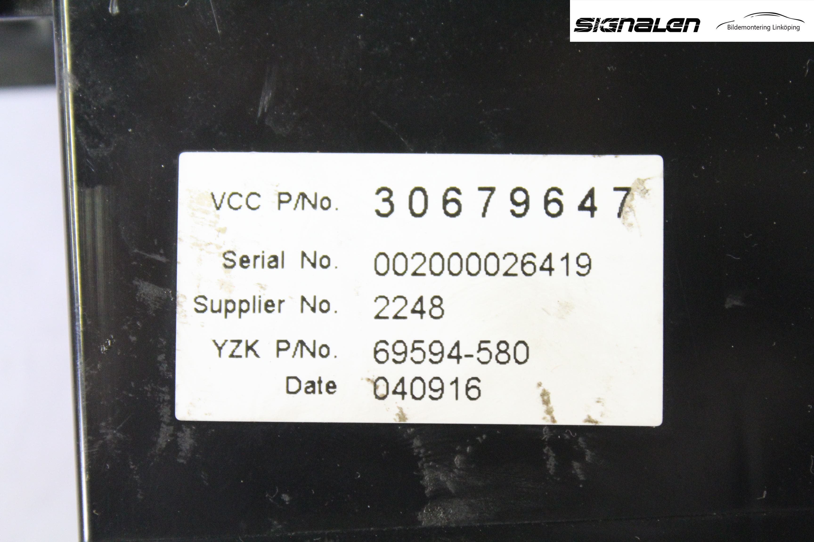 Volvo V50 04-07 Färddator