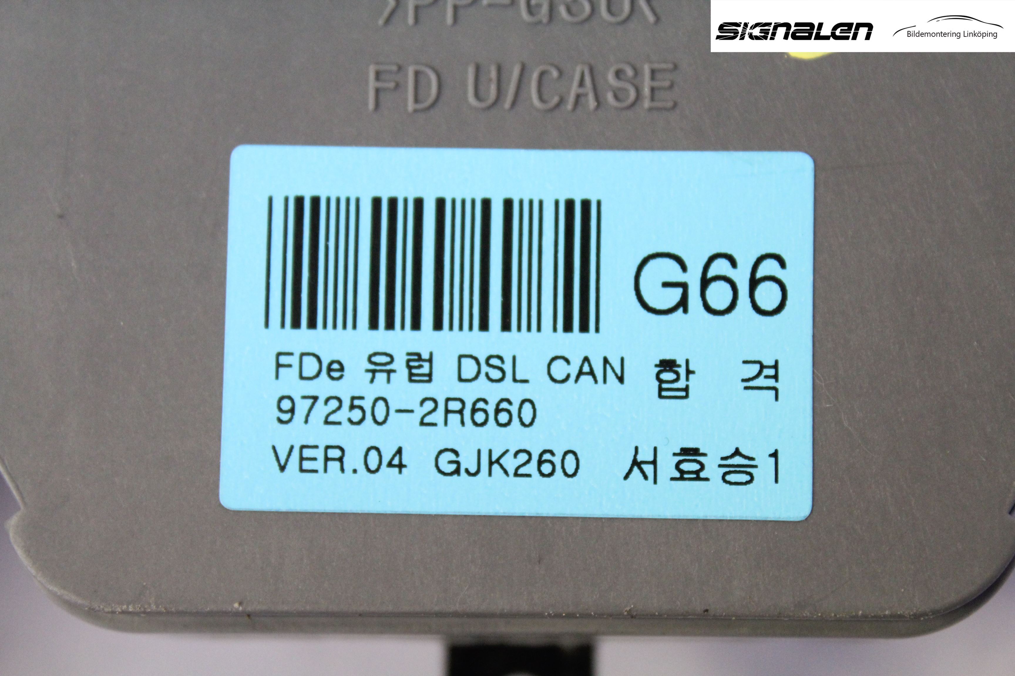 Hyundai i30 FD 07-12 Ac Styrenhet Ac Manöveren