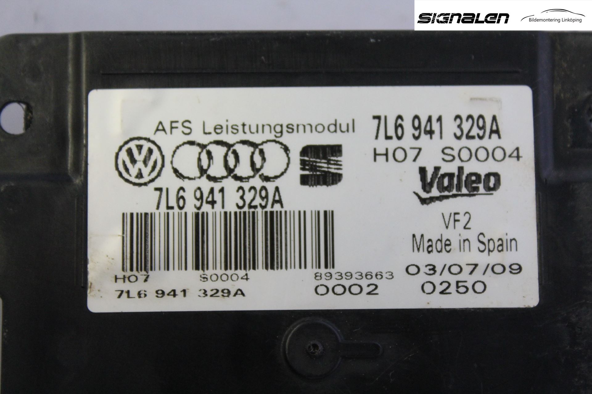 Volkswagen VW PASSAT 05-11 Styrenhet Strålkastare