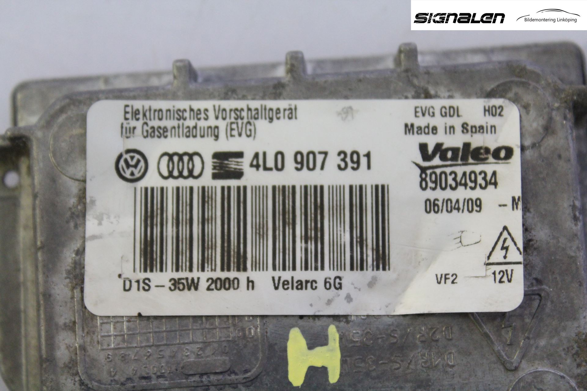Volkswagen VW PASSAT 05-11 Styrenhet Strålkastare