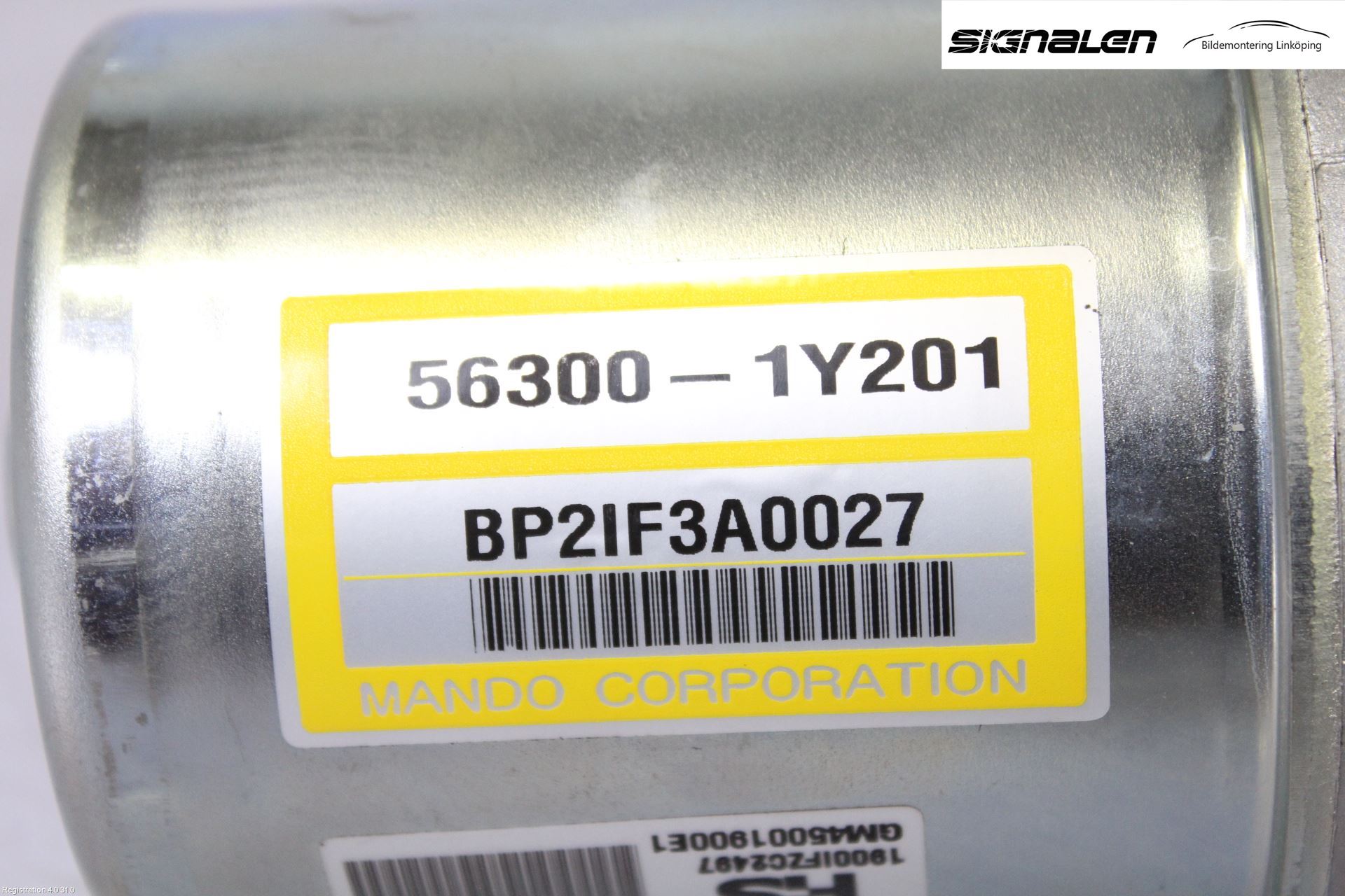 Kia PICANTO 12-17 Rattaxelagg Med Inb Servo
