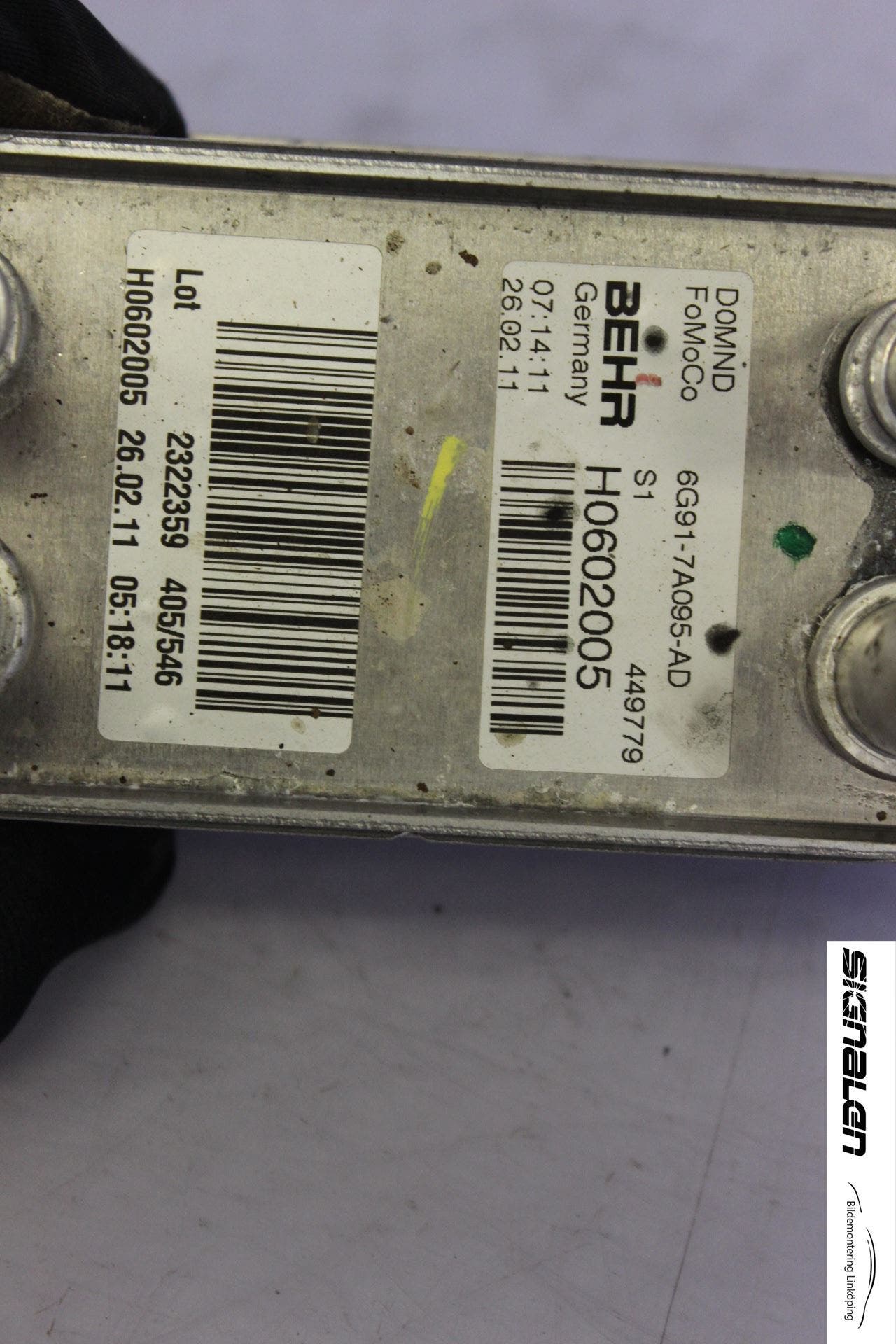 Volvo XC70 08-13 Oljekylare Motor