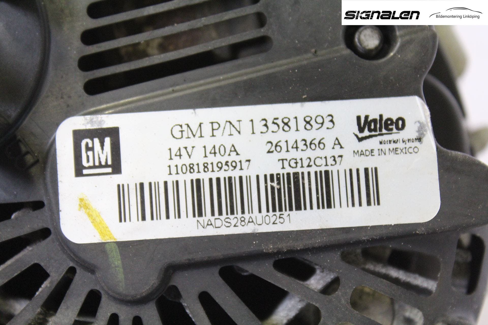 Opel CORSA D 07-14 Generator