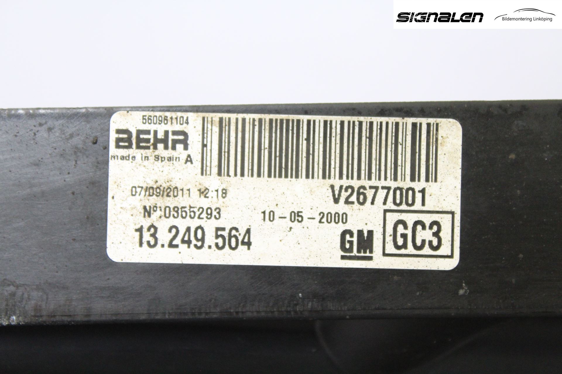 Opel CORSA D 07-14 Kylfläkt El