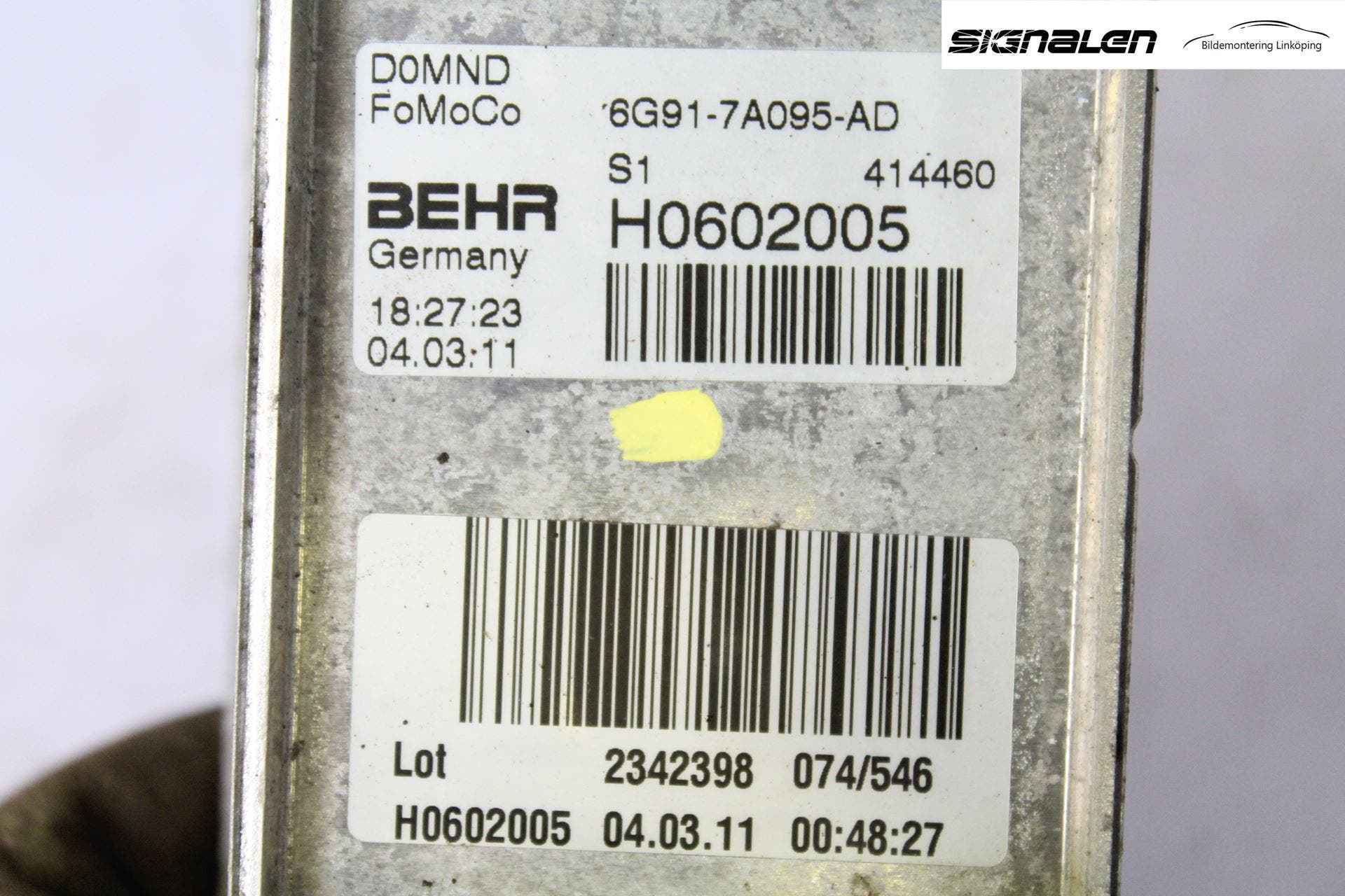 Ford MONDEO 07-15 Oljekylare Automat