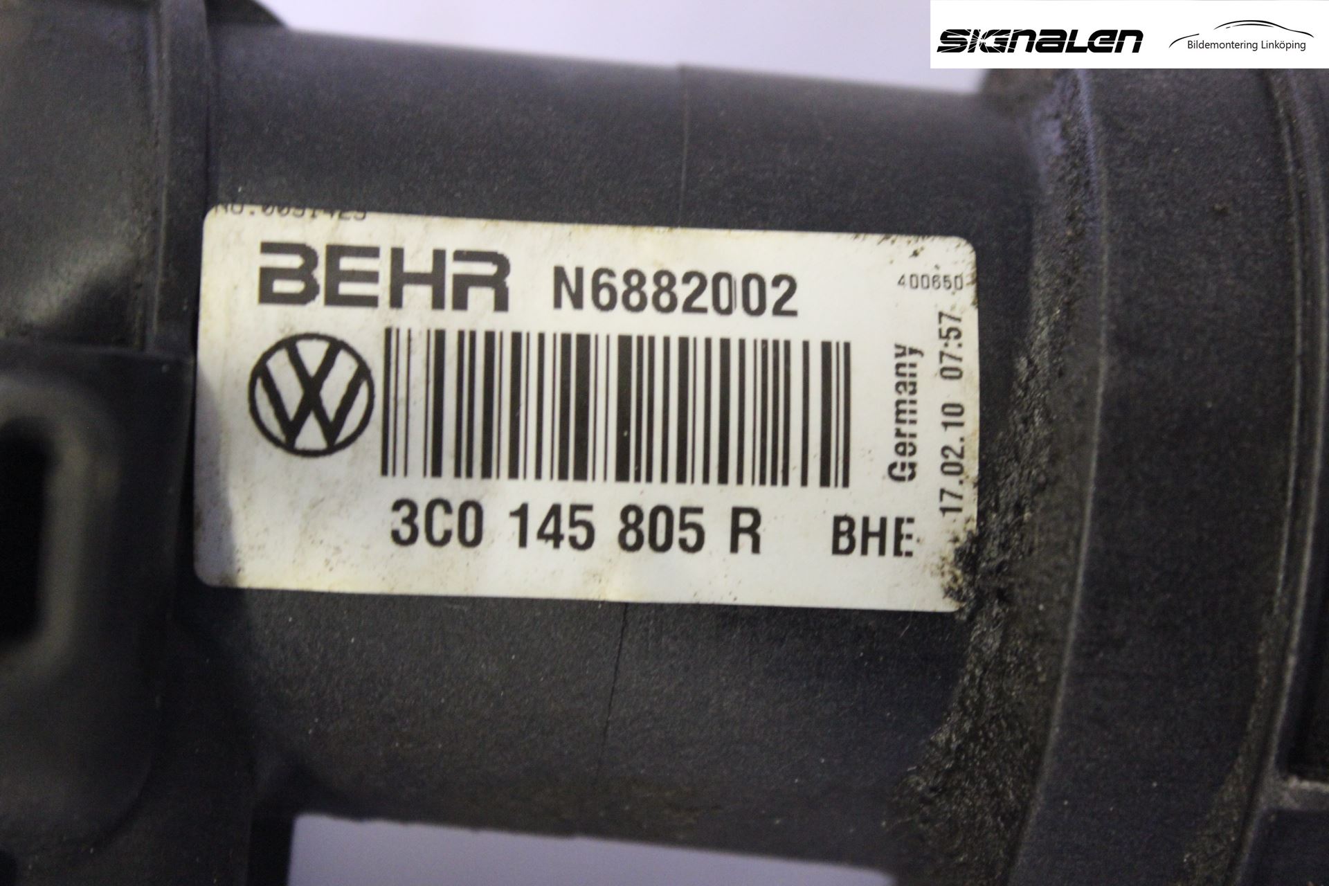 Volkswagen VW PASSAT 05-11 Laddluft-Intercooler Kyl