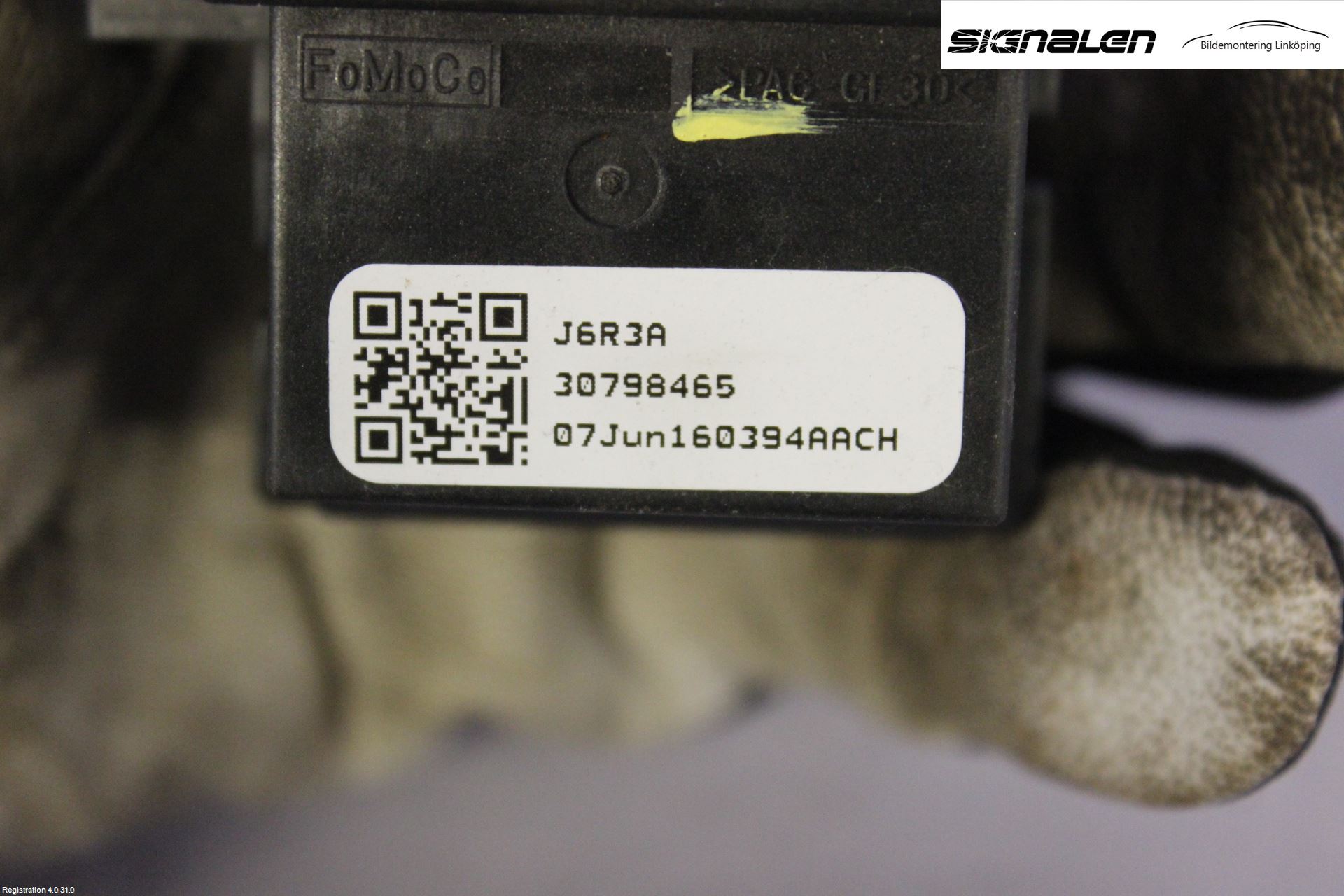 Volvo V70 08-13 Spak Torkar-Spolomk