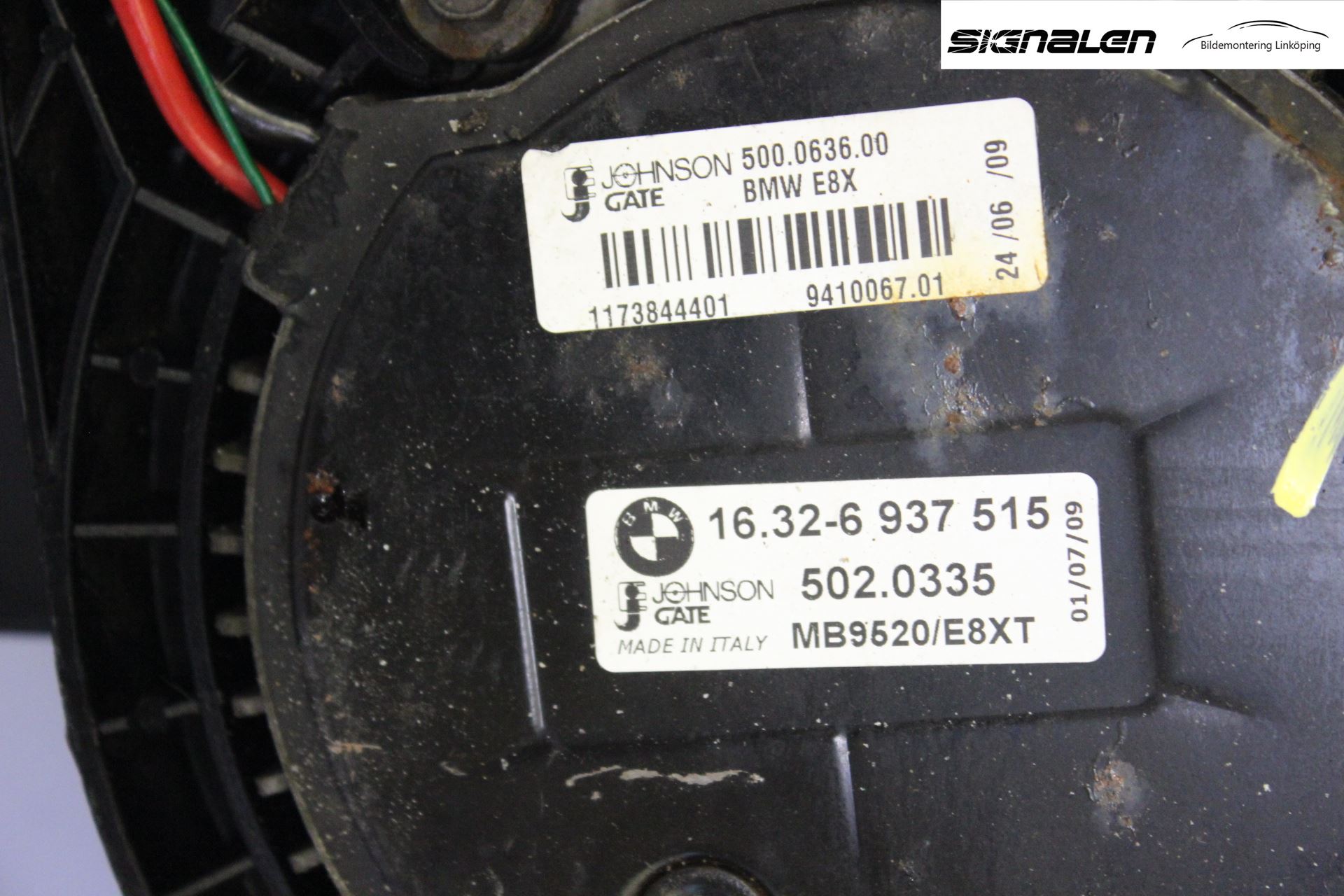 BMW 3 E90/91 SED/TOU 05-12 Kylfläkt El