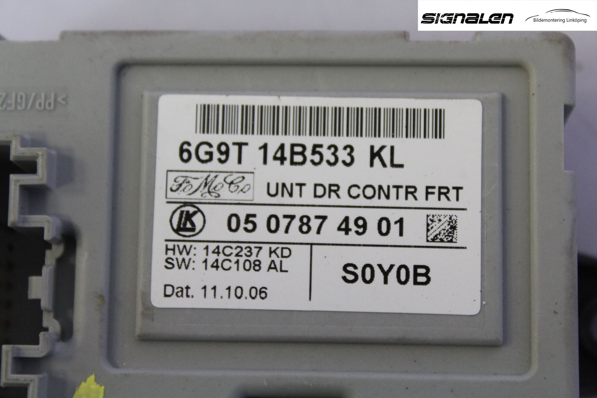 Volvo S80 07-13 Styrenhet Dörr