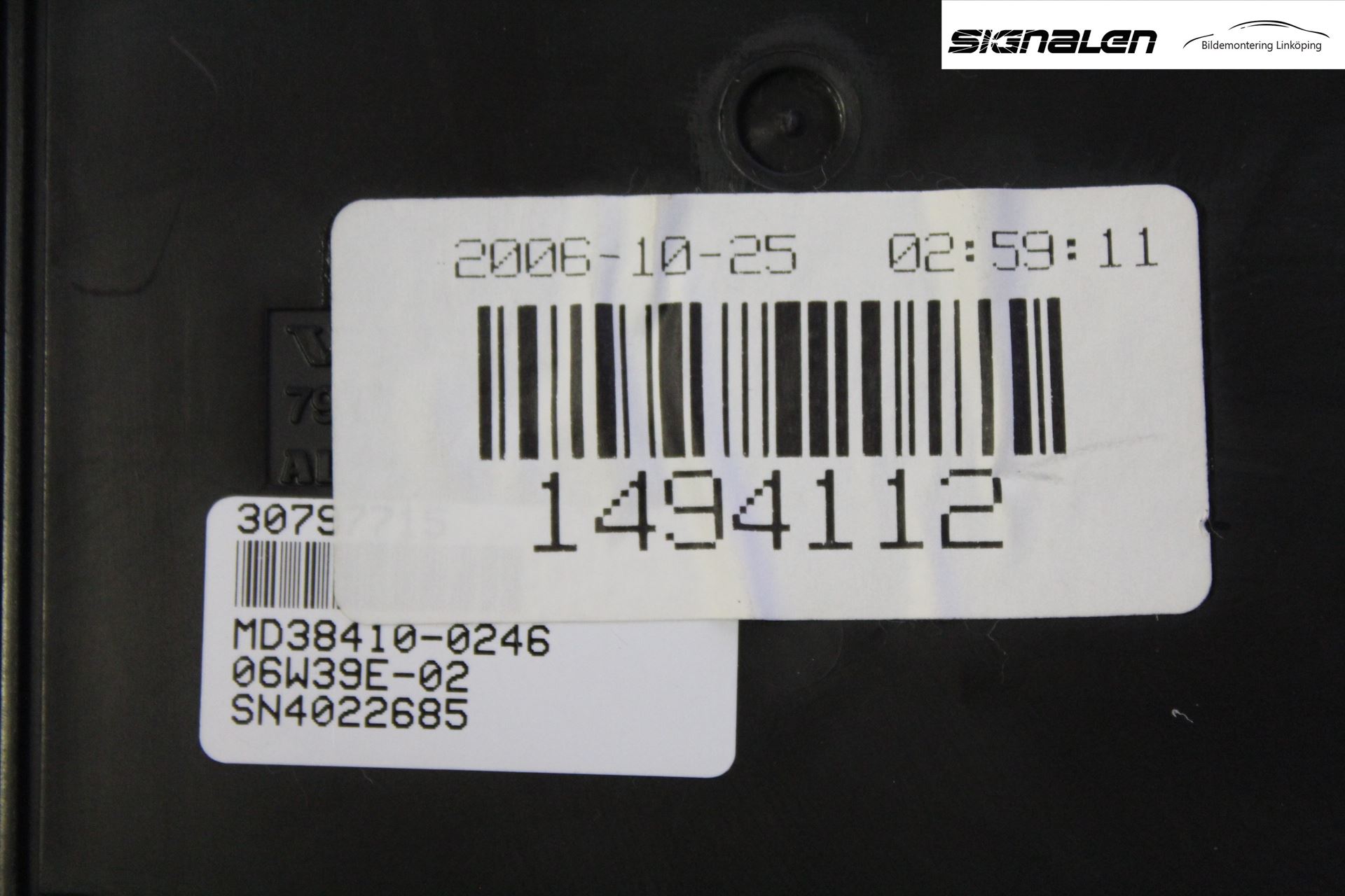 Volvo S80 07-13 Cd Radio - Multimediapanel